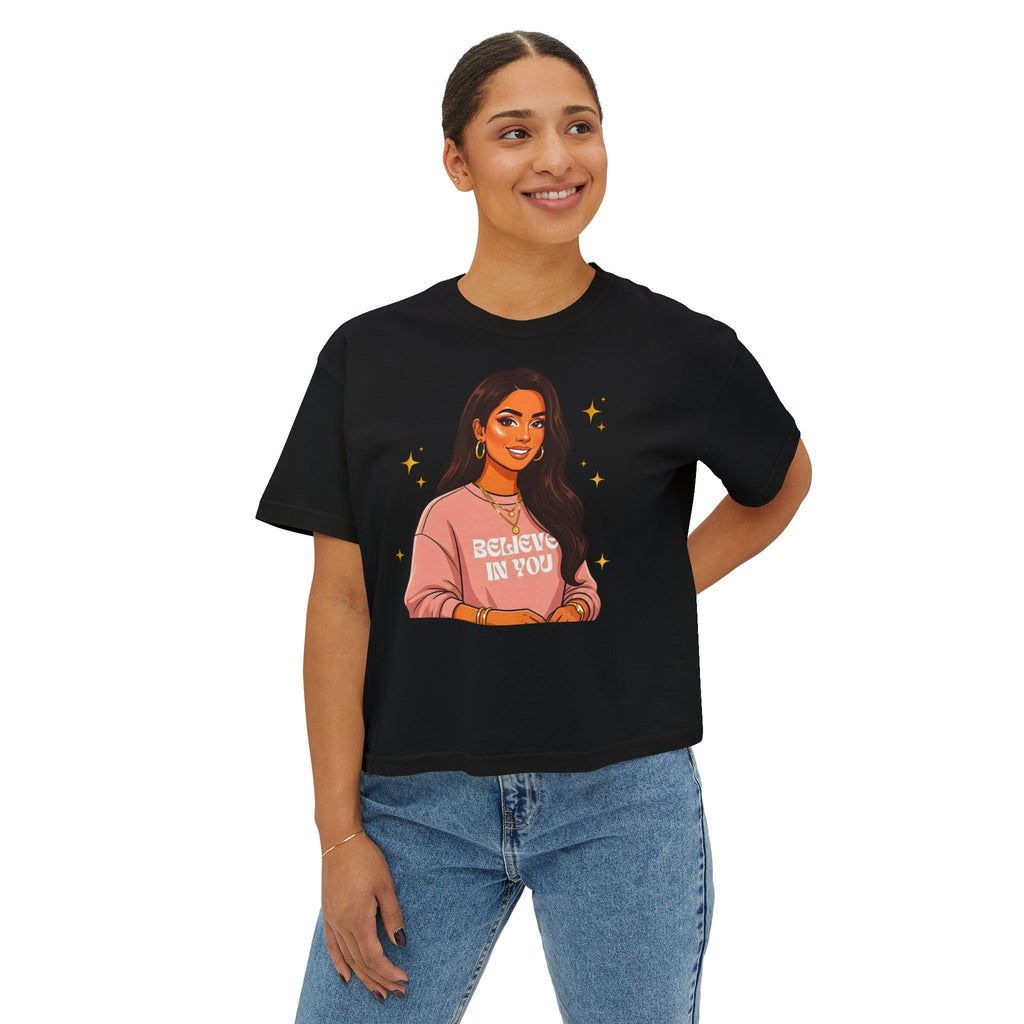 Believe In You Boxy Tee