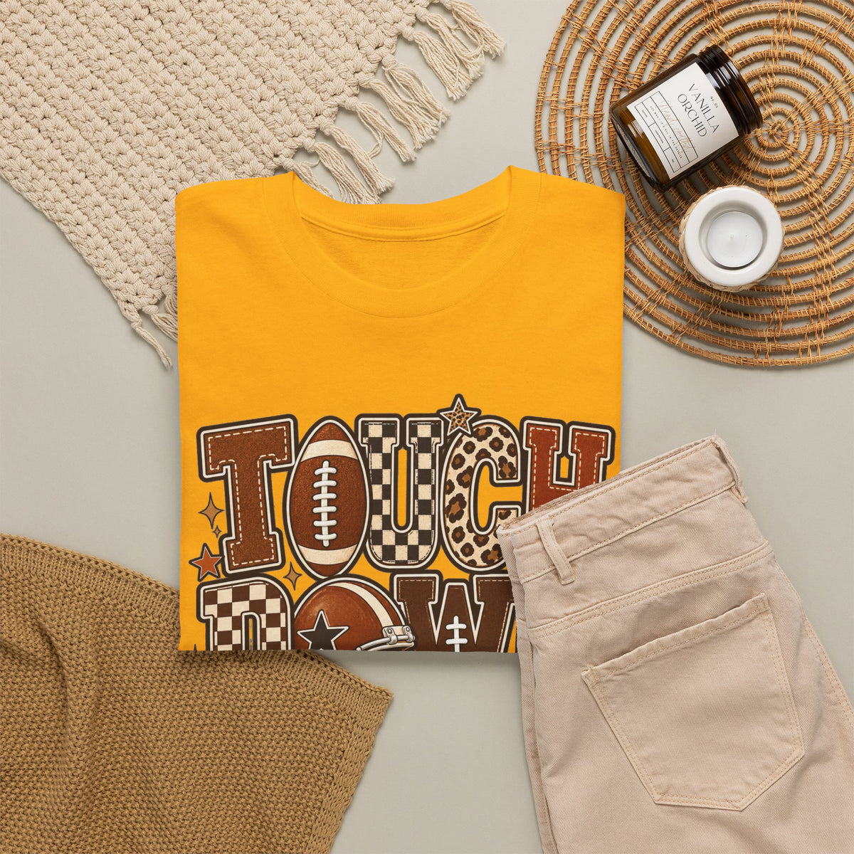 Tough Down Season Football T-Shirt