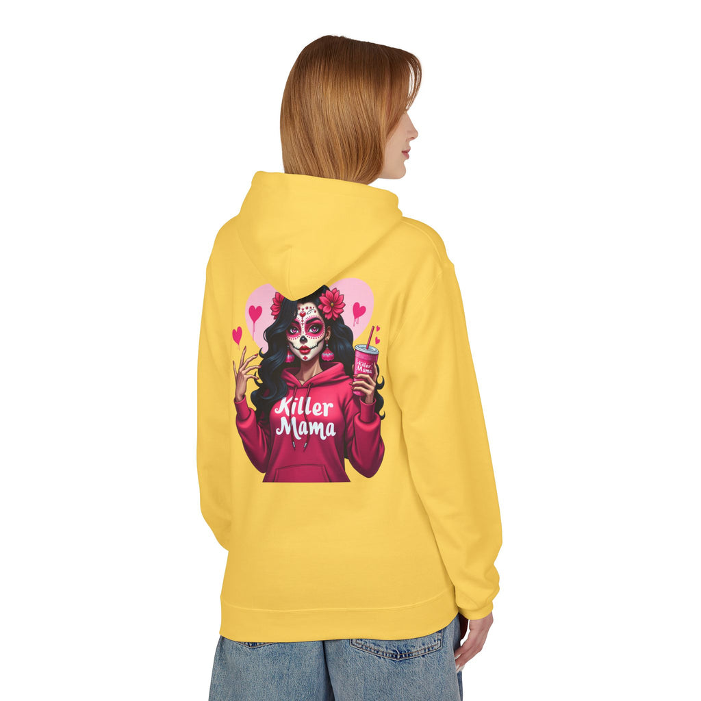 Killer Mama Hoodie — Day of the Dead Sugar Skull Mom Graphic Hoodie