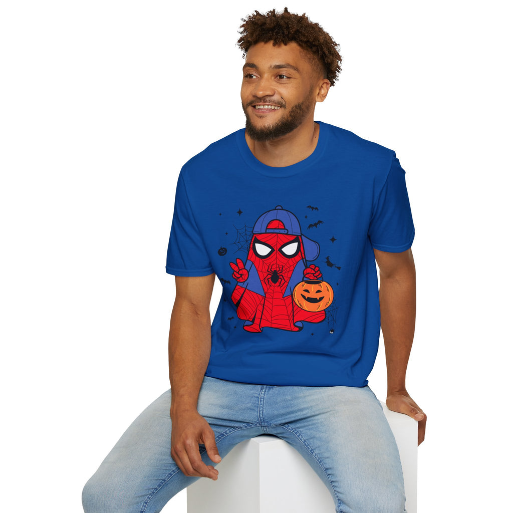 Spidey Trick-or-Treat T-Shirt — Cute Halloween Spider-Man Costume Tee
