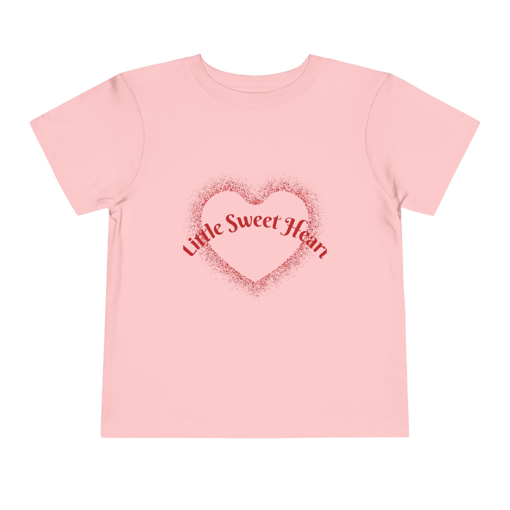 Little Sweet Heart heart design Toddler Tee | Valentine's kids shirt