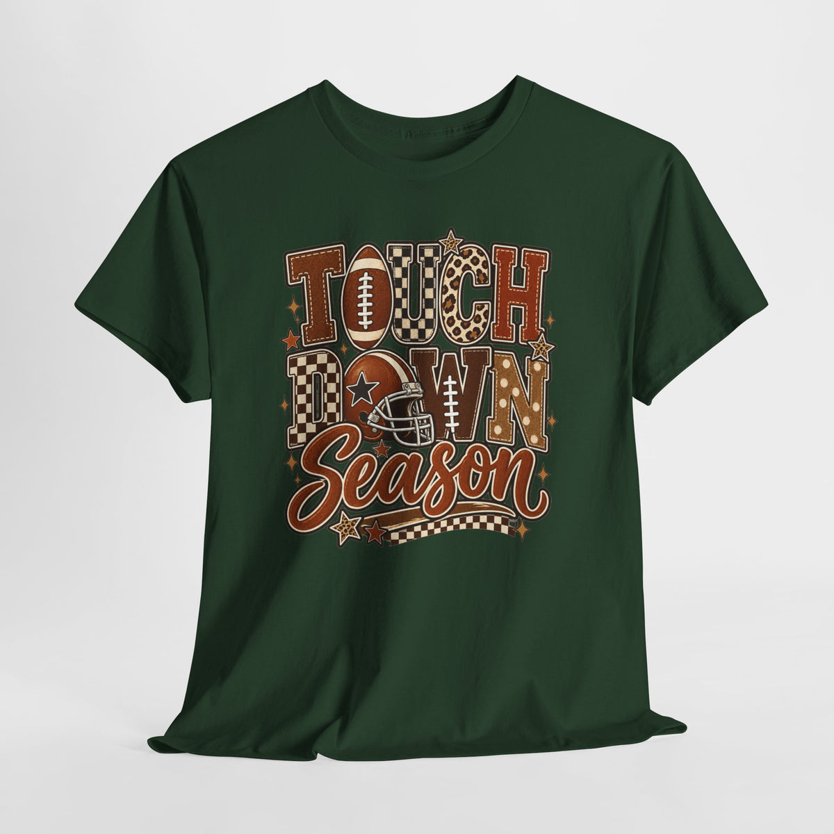 Tough Down Season Football T-Shirt