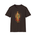 Our Lady of Guadalupe illustration T-Shirt | Virgin Mary, roses, devotional art