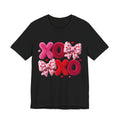 XOXO Bow Hearts T-Shirt | Love Scribble Back Tee
