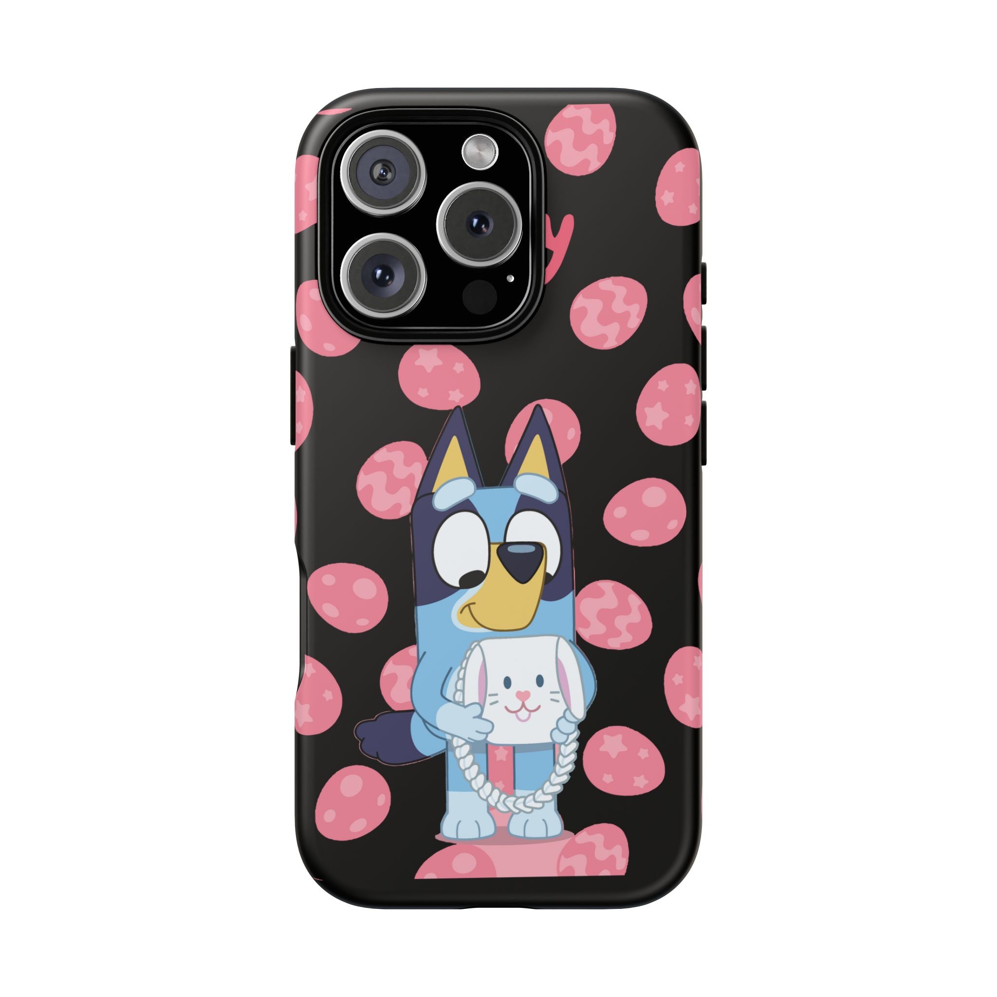 Bluey Holding Bunny phone case | Cute cartoon character phone case
