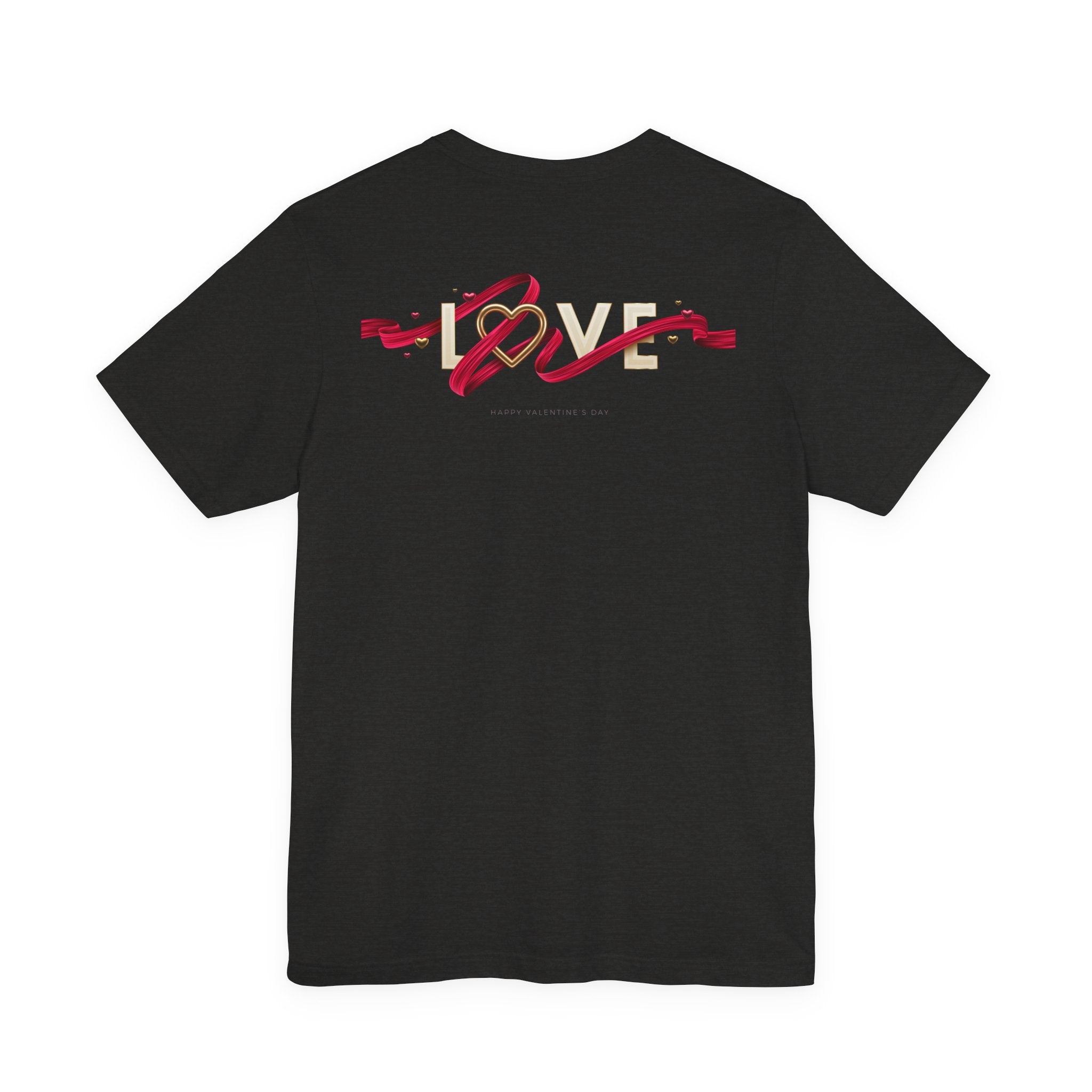 XOXO Bow Hearts T-Shirt | Love Scribble Back Tee