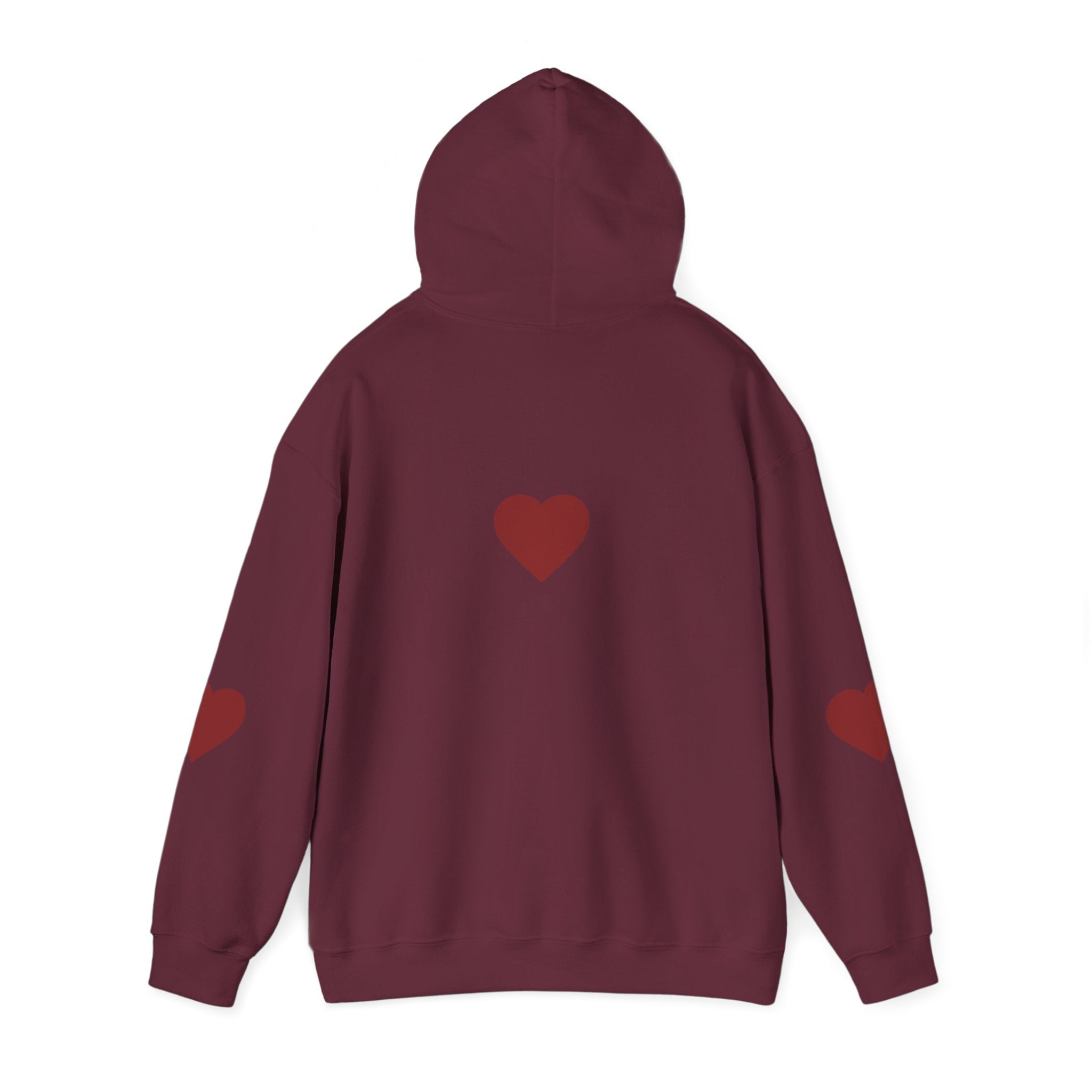 Snoopy Valentine Heart Hoodie | Cute Chocolate Cupcake Love Design