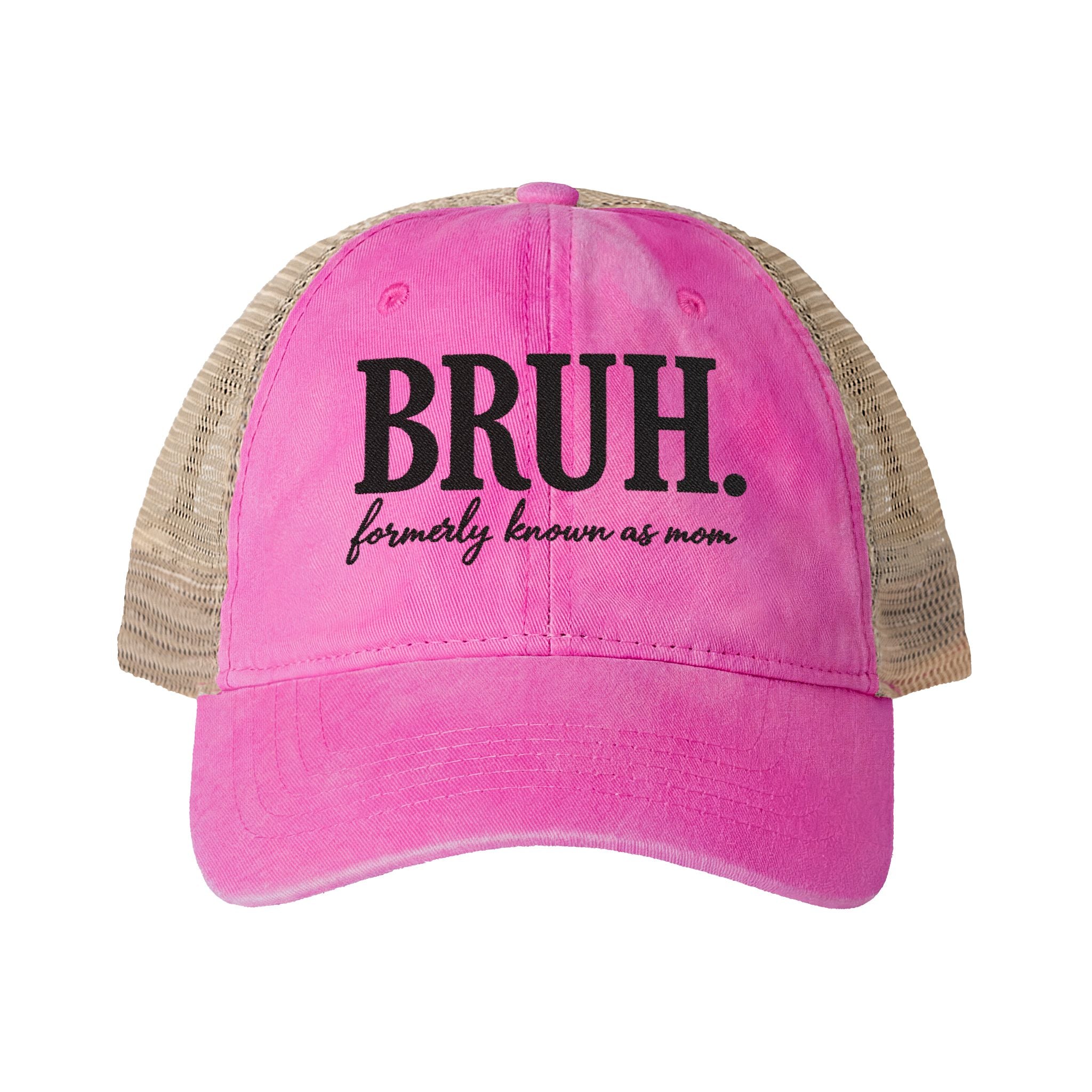 Women's Washed Mesh-Back Cap