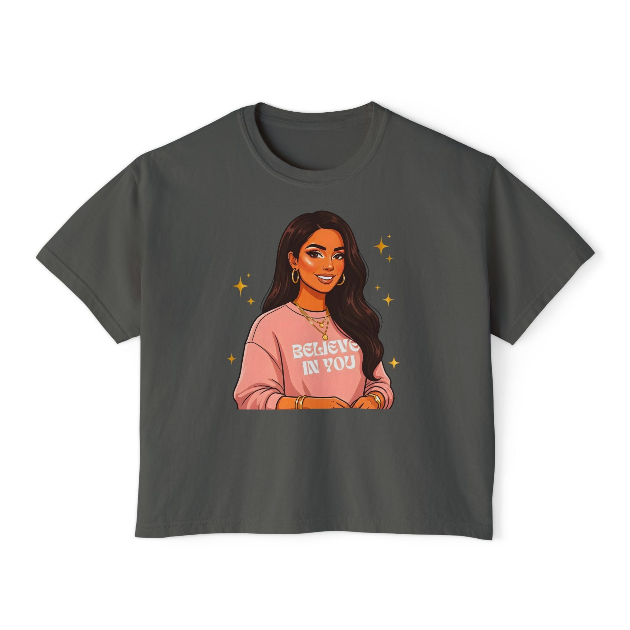 Believe In You Boxy Tee