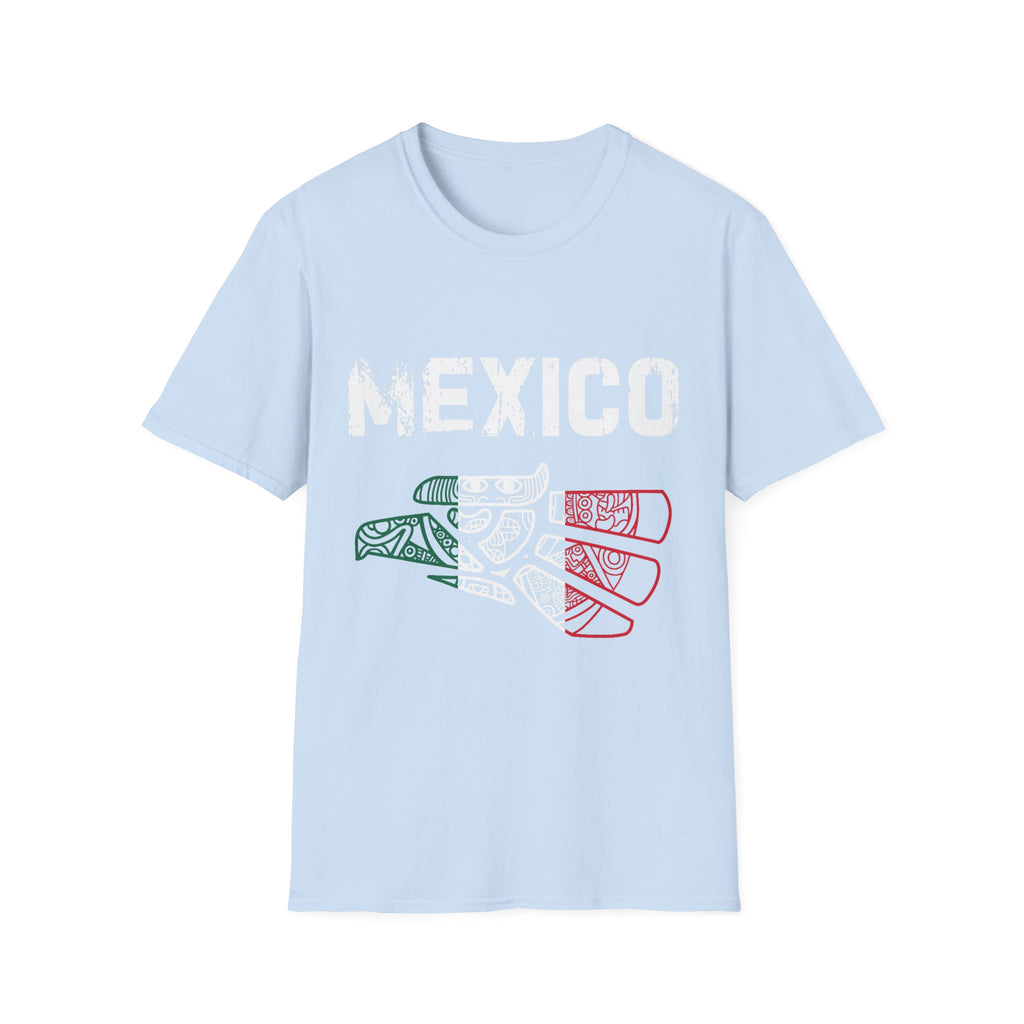 Mexico Flag Guitar T-Shirt — Mexican Pride Music Tee