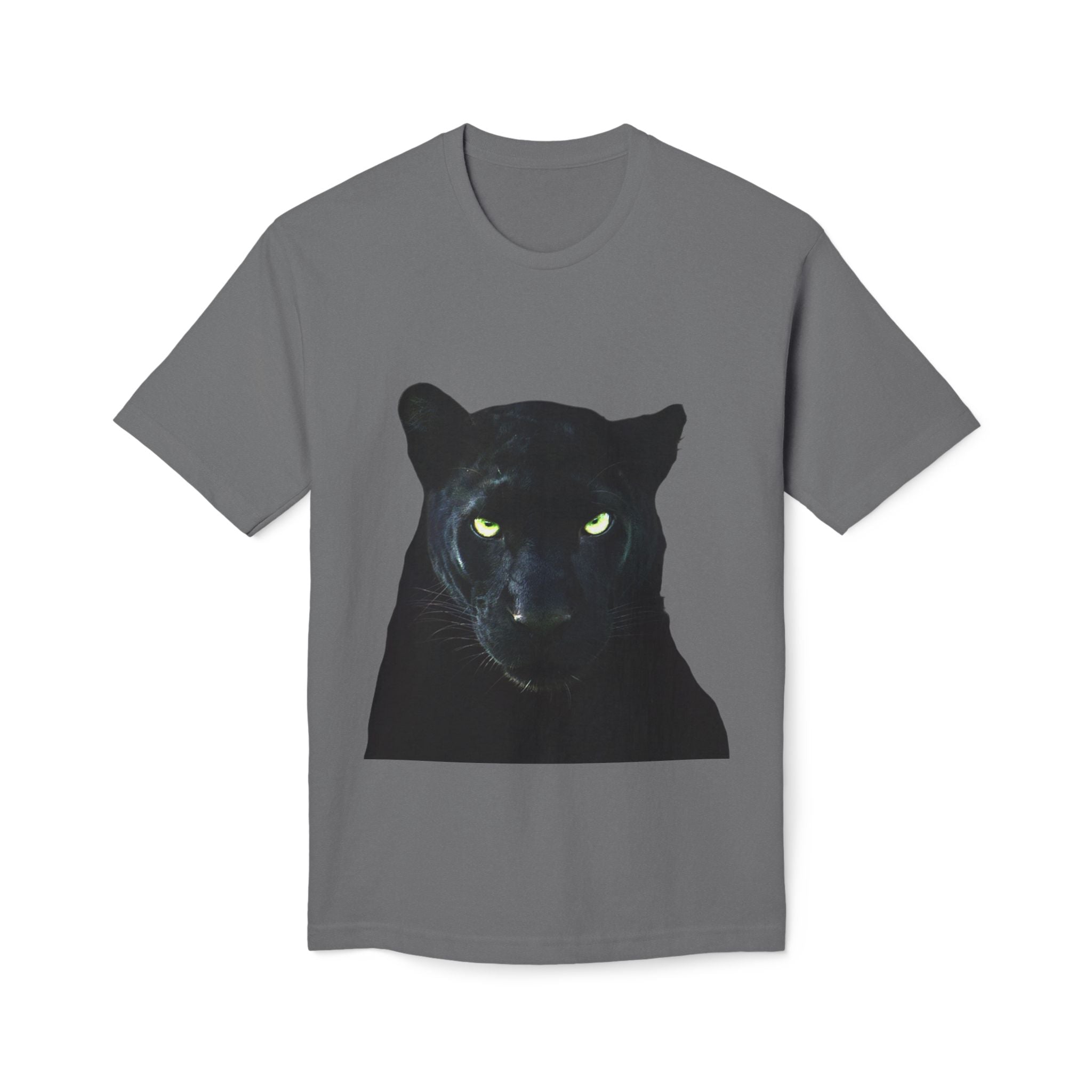 Black Panther Portrait T-Shirt — Bold Cat Graphic Tee