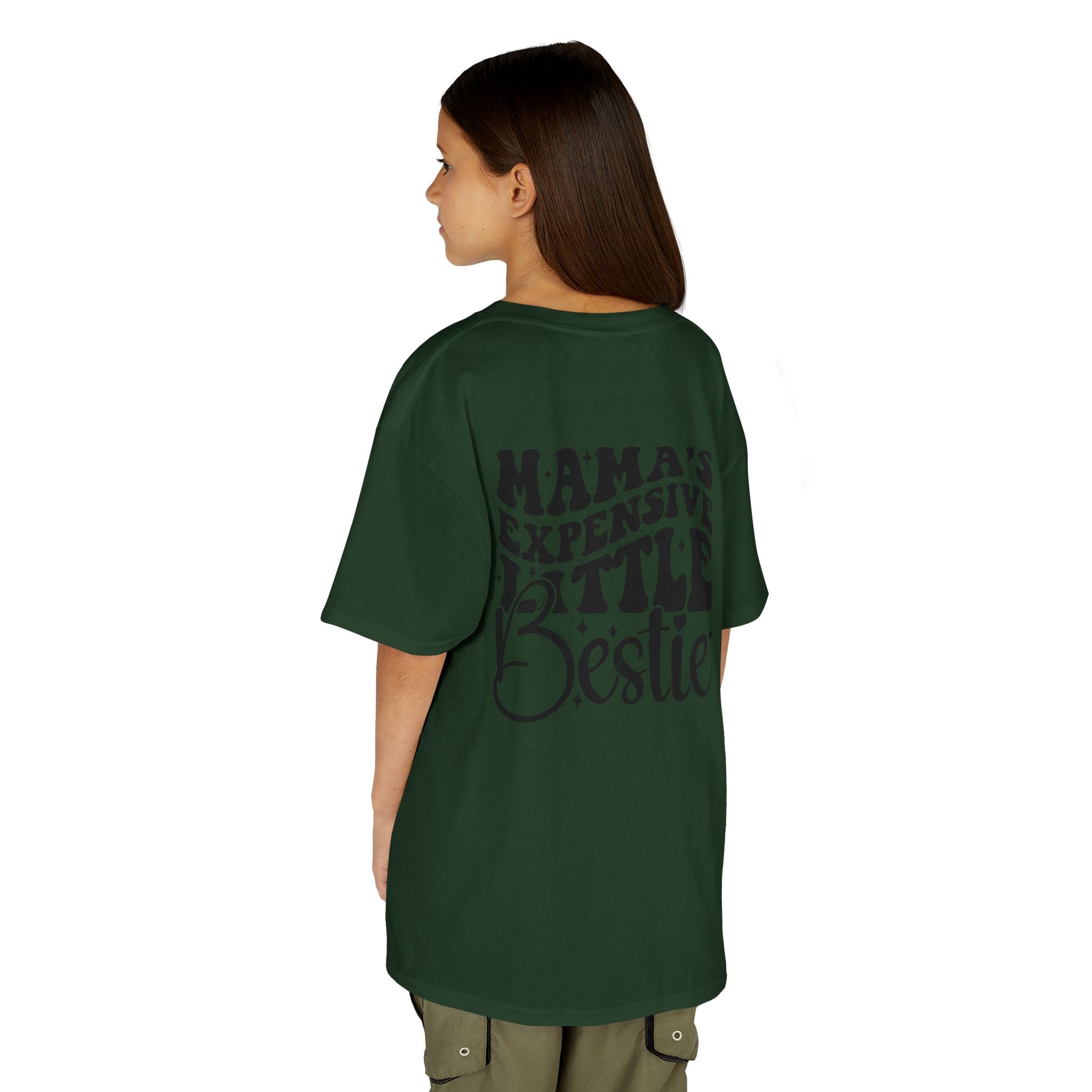 Kids Tee — "Mama’s Expensive Little Bestie" Graphic Shirt