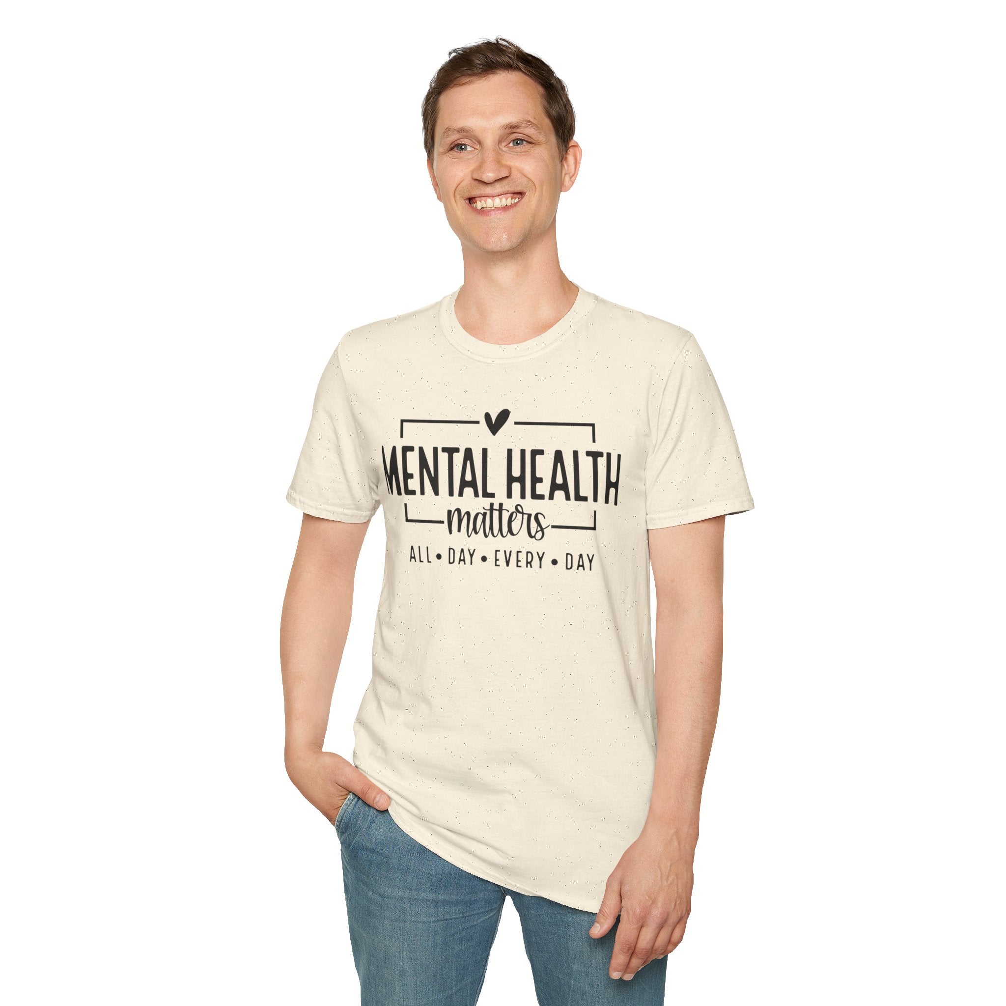 Mental Health Matters T‑Shirt — All Day Every Day Awareness Tee