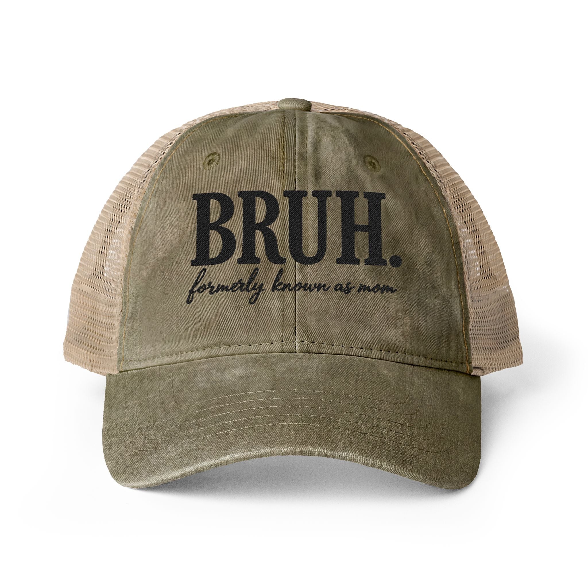 Women's Washed Mesh-Back Cap