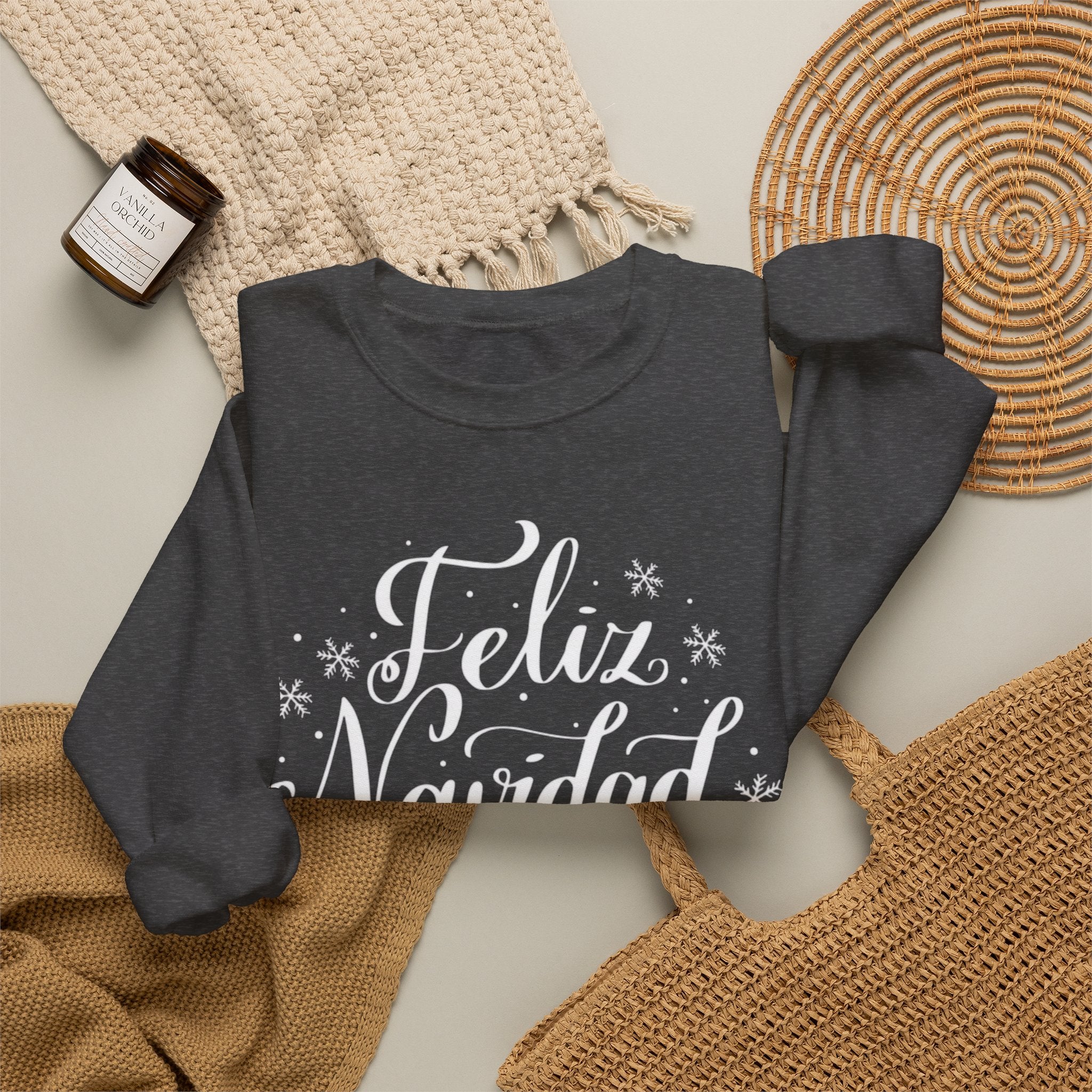 Feliz Navidad Sweatshirt – Festive Spanish Christmas Crewneck