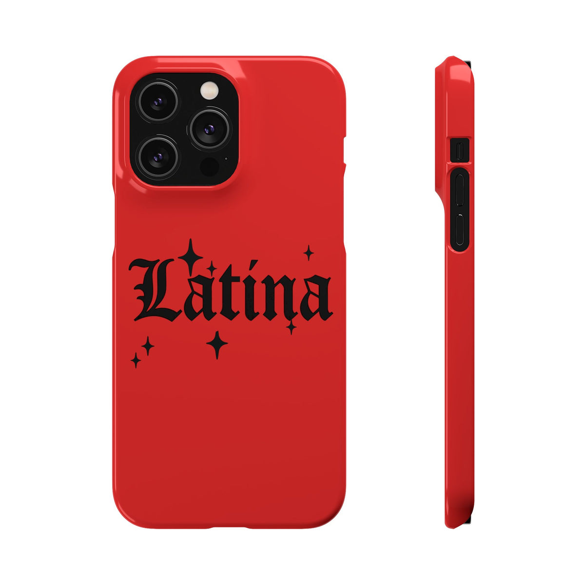 Latina script with stars Phone Case | Snap Case