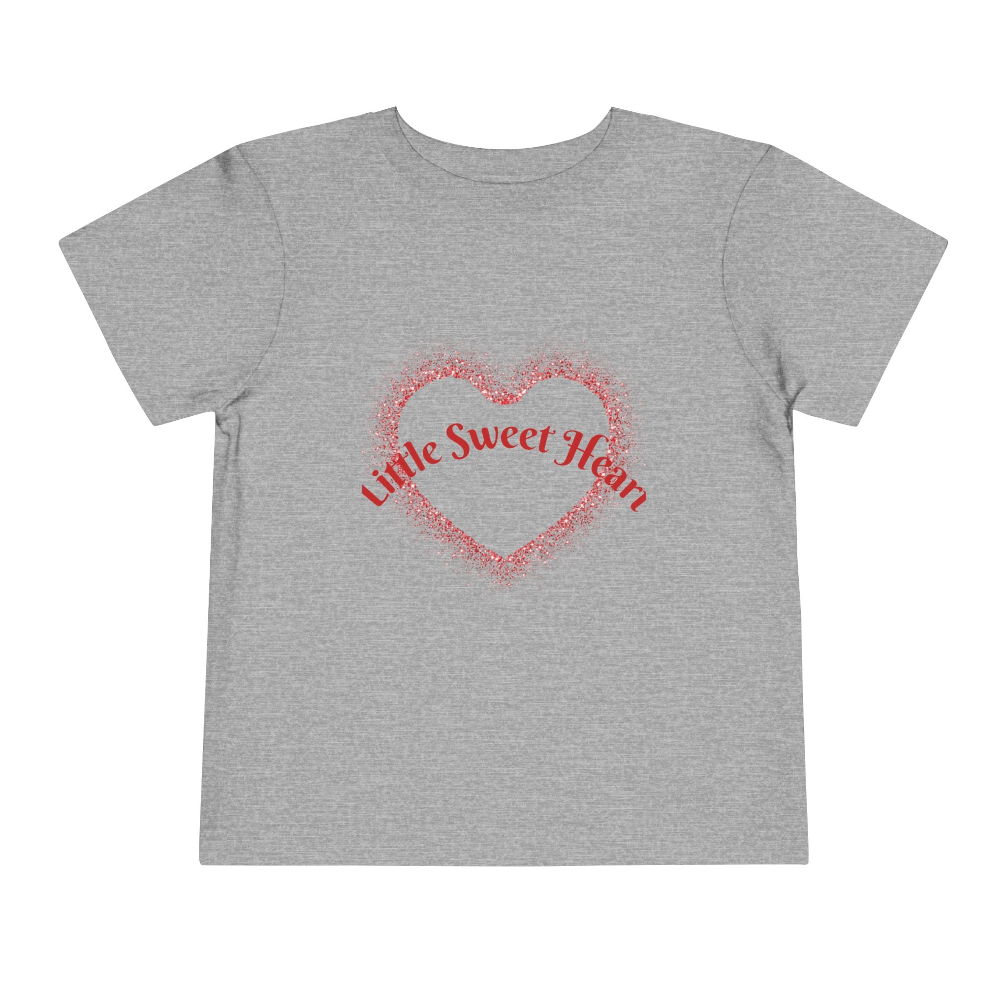 Little Sweet Heart heart design Toddler Tee | Valentine's kids shirt