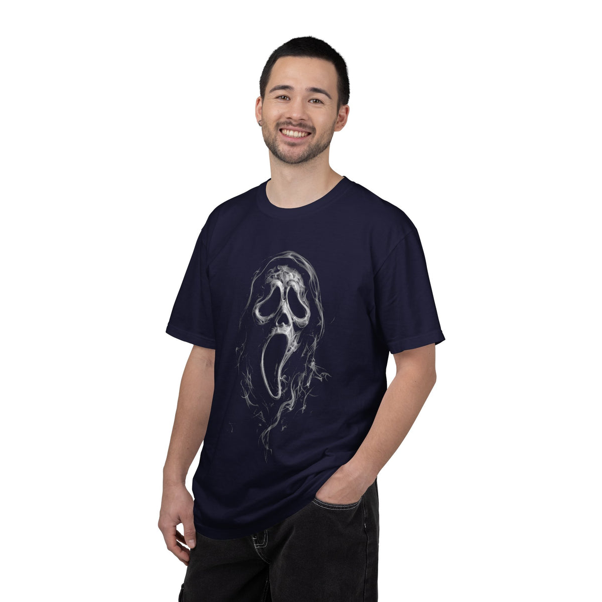 Minimal Natural Garment-Dyed T‑Shirt — Organic Cream Tee