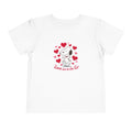 Toddler Tee — Cute Puppy “Love Is in the Air” Valentine Shirt