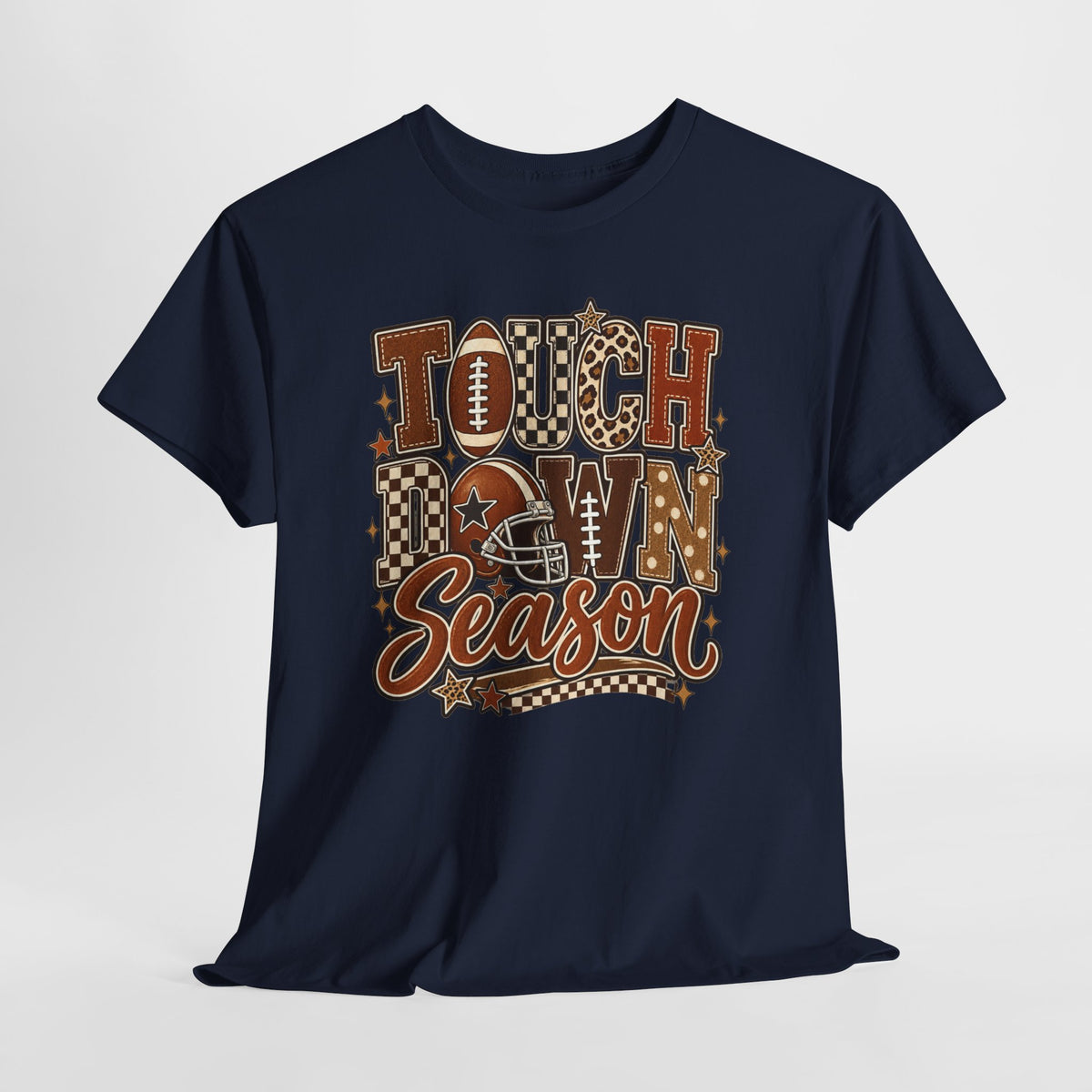 Tough Down Season Football T-Shirt