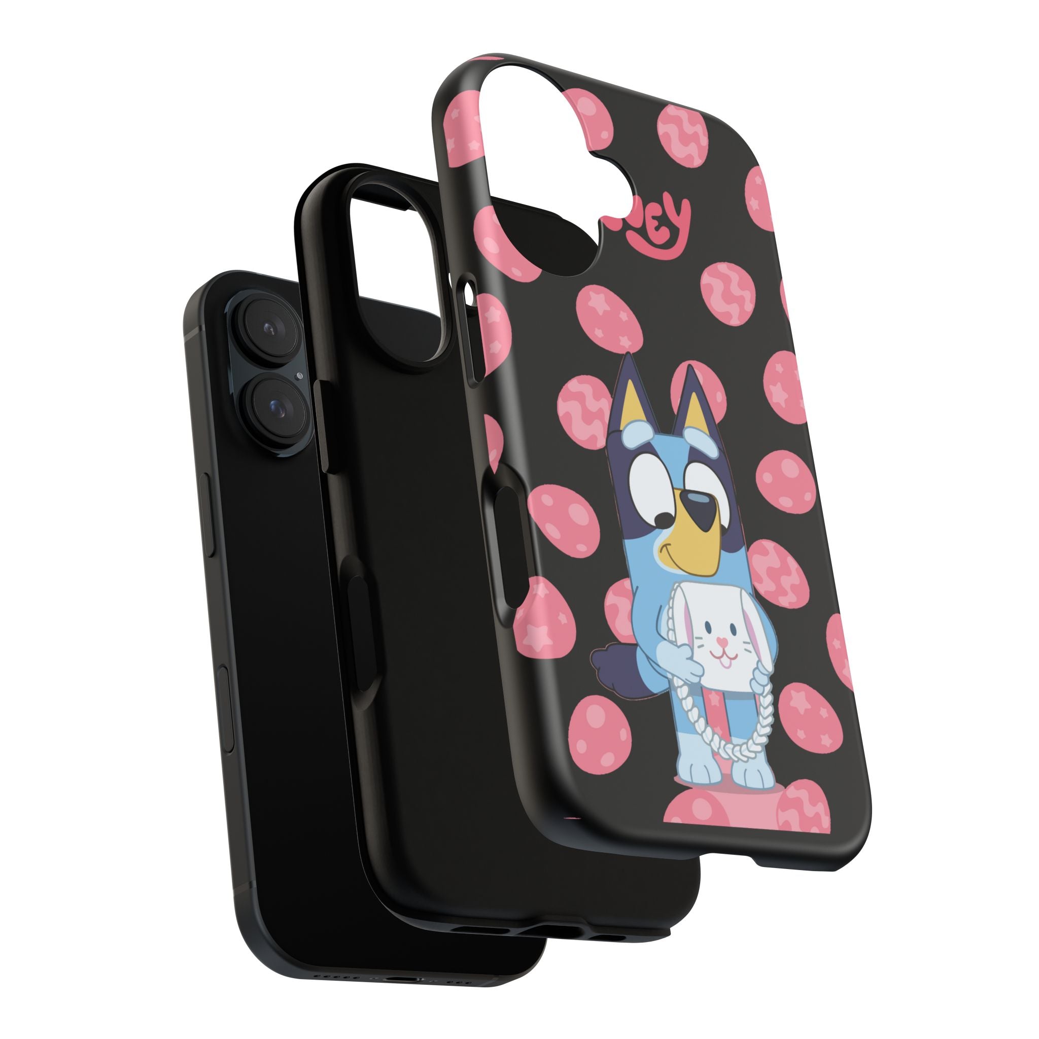 Bluey Holding Bunny phone case | Cute cartoon character phone case
