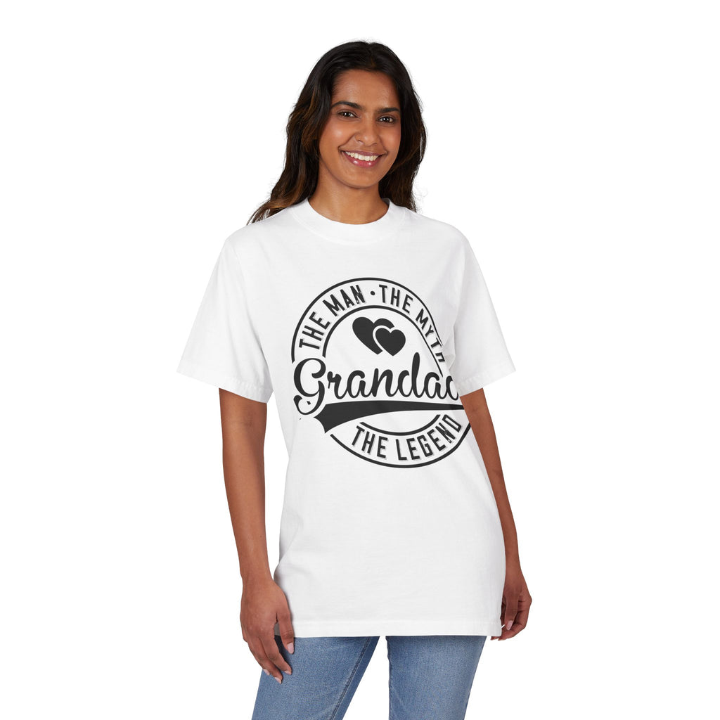 Granddad T-Shirt — "The Man • The Myth • The Legend" Grandad Gift Tee