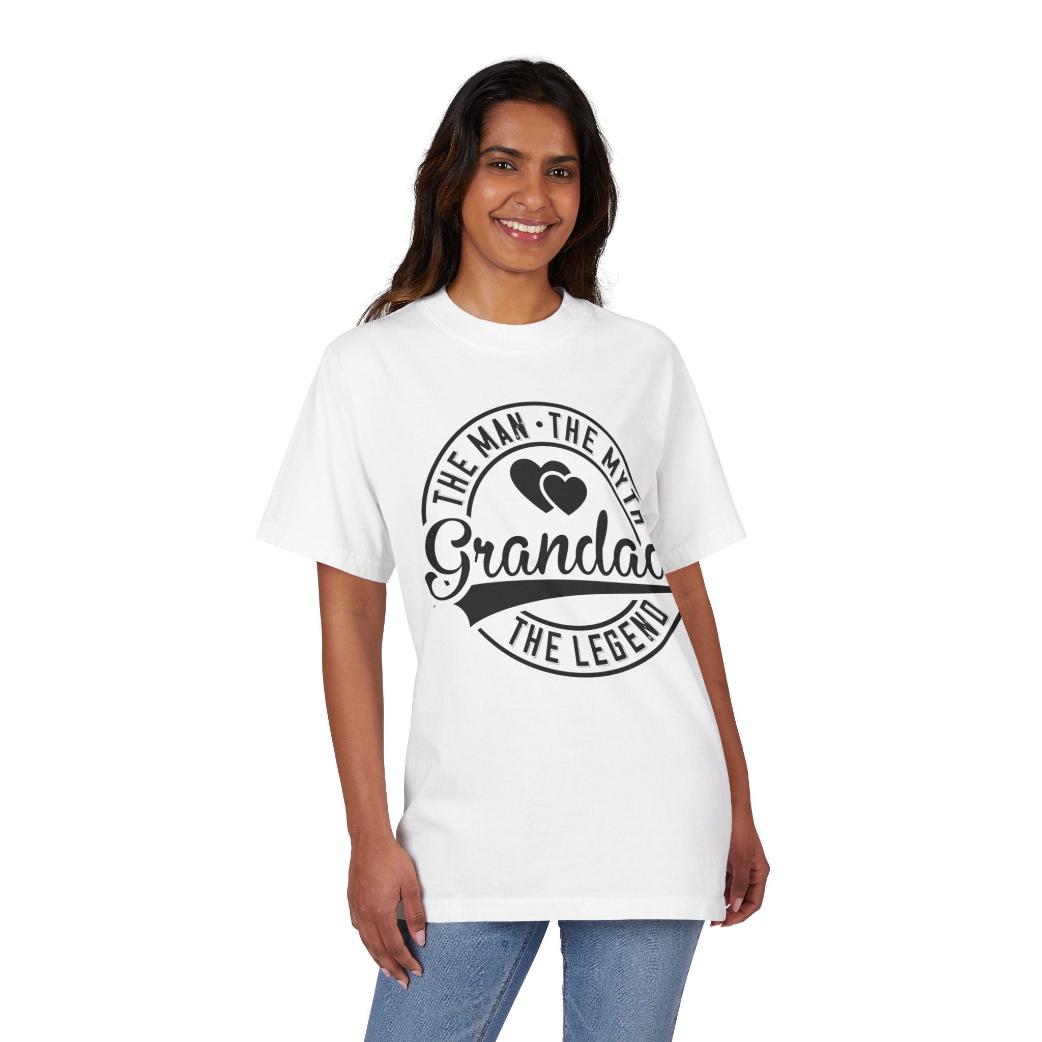 Granddad T-Shirt — "The Man • The Myth • The Legend" Grandad Gift Tee