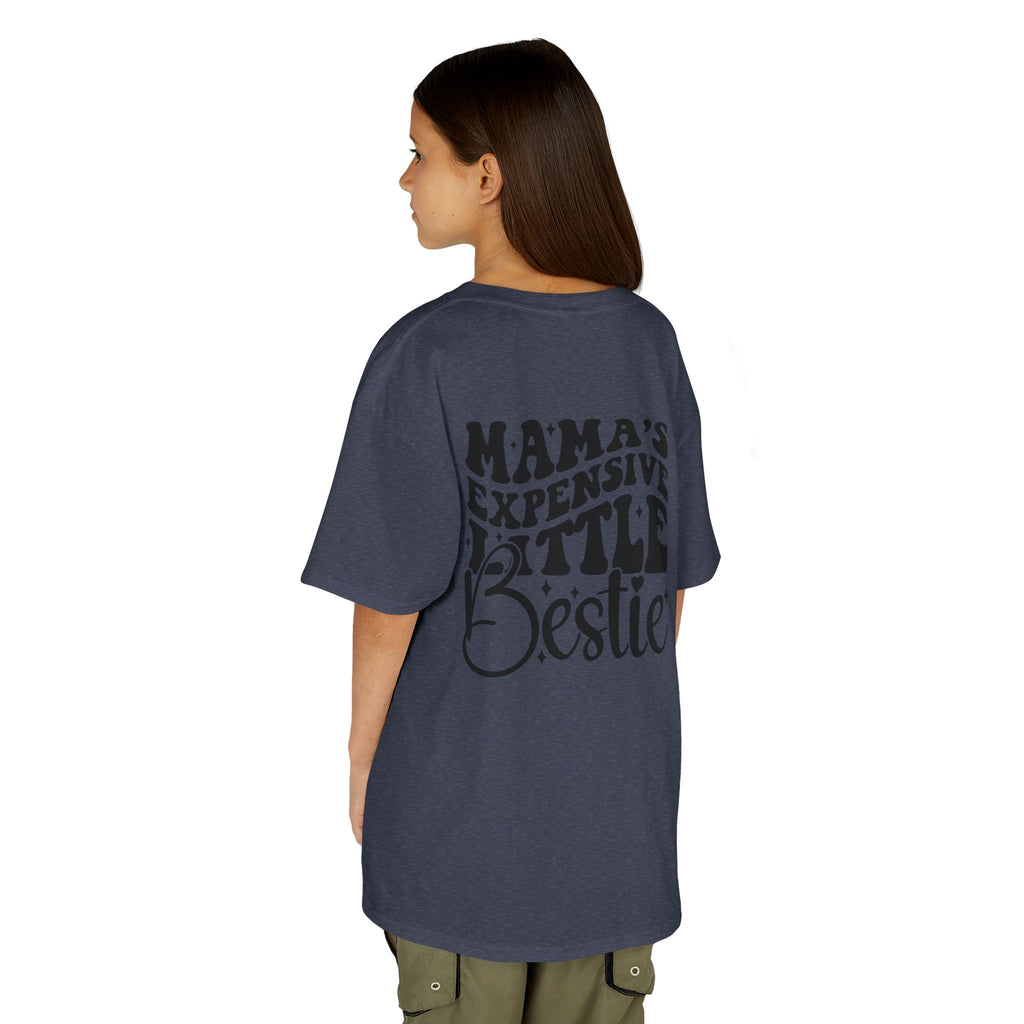Kids Tee — "Mama’s Expensive Little Bestie" Graphic Shirt