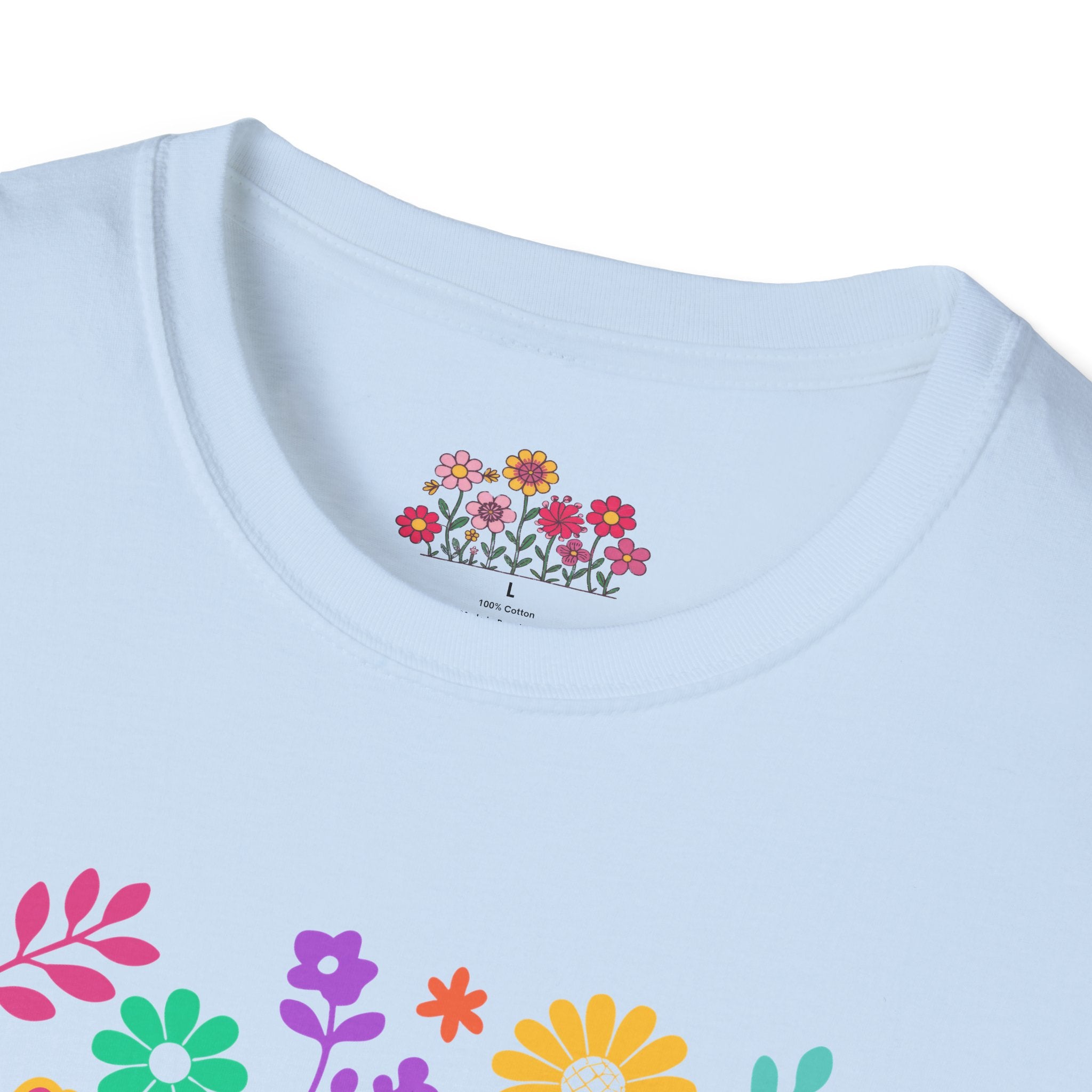 La Mejor Mamá del Mundo T-Shirt — Colorful Floral Mother’s Day Tee