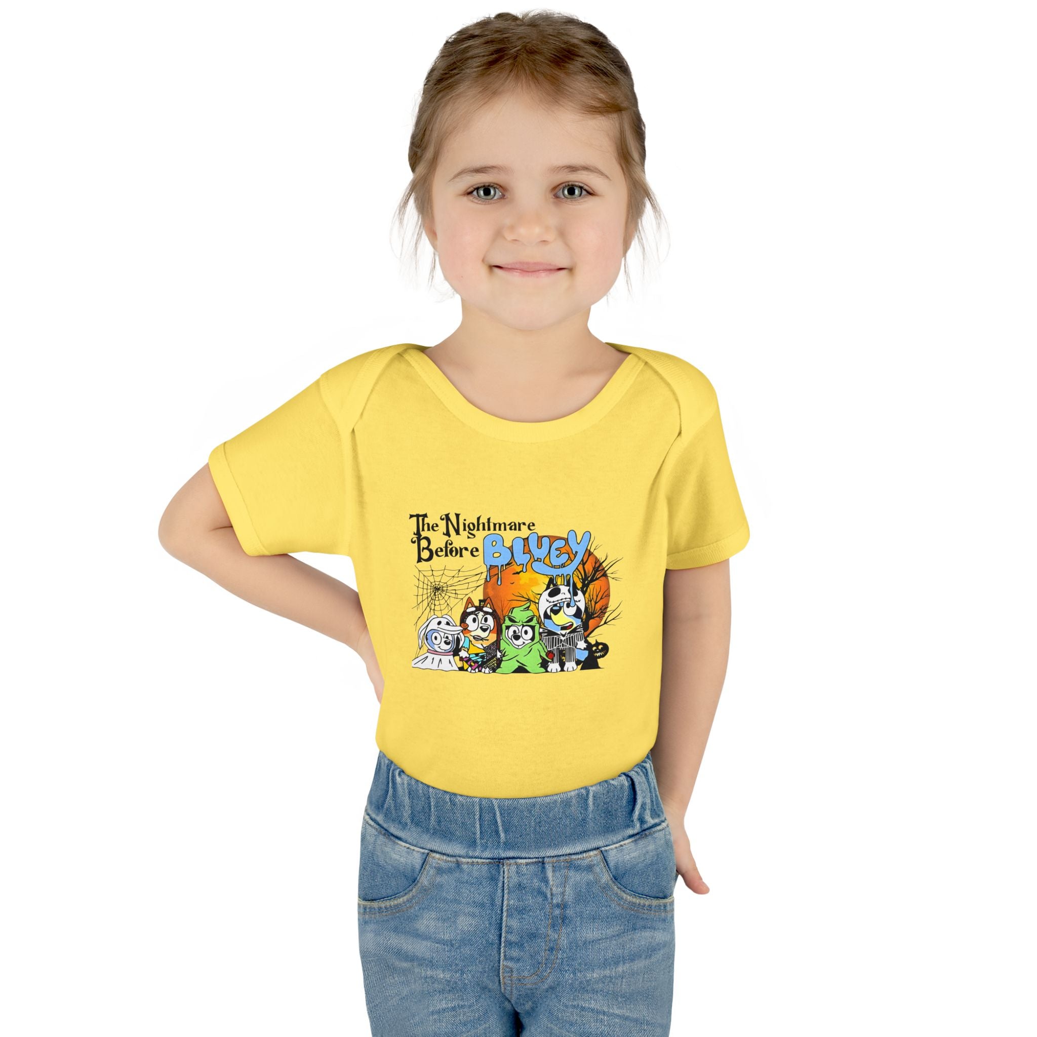 Baby Bodysuit - Cute Cartoon Halloween Infant Onesie