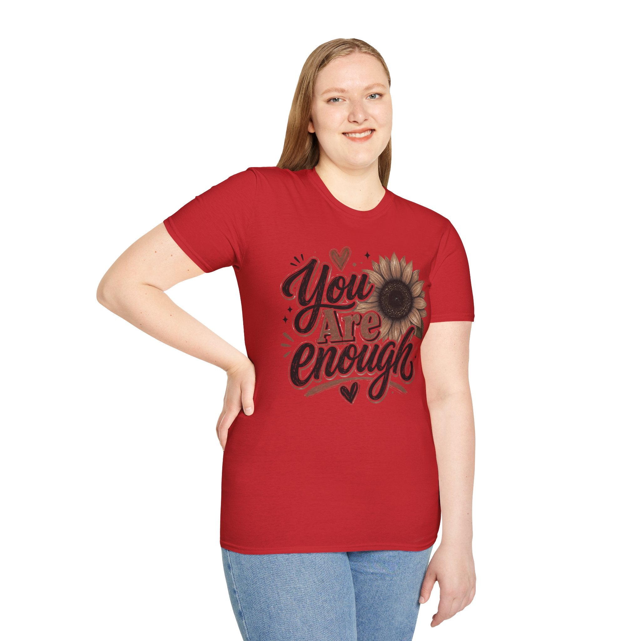 You Are Enough Sunflower T-Shirt