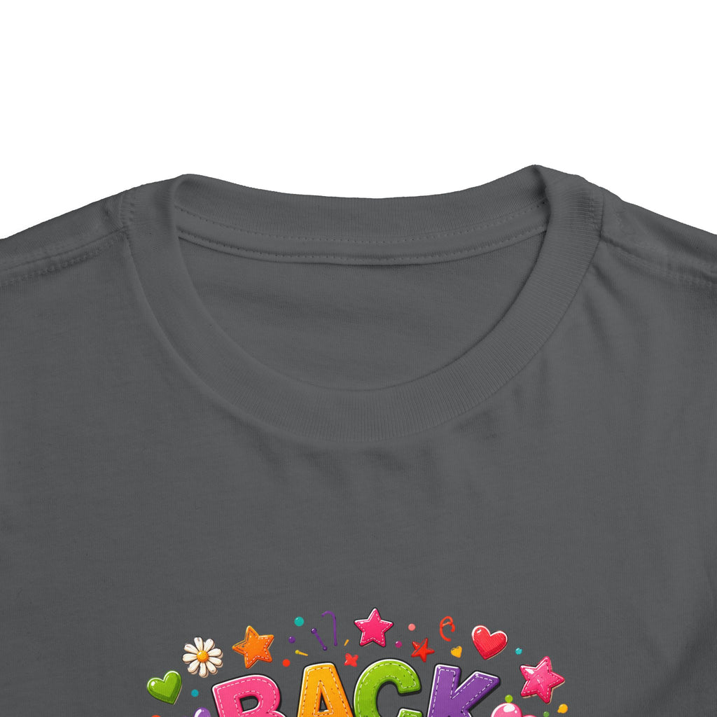 Back to School Toddler Tee – Cute Kawaii School Supplies Graphic