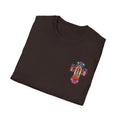 Our Lady of Guadalupe Cross T-Shirt — Colorful Mexican Folk Art Tee