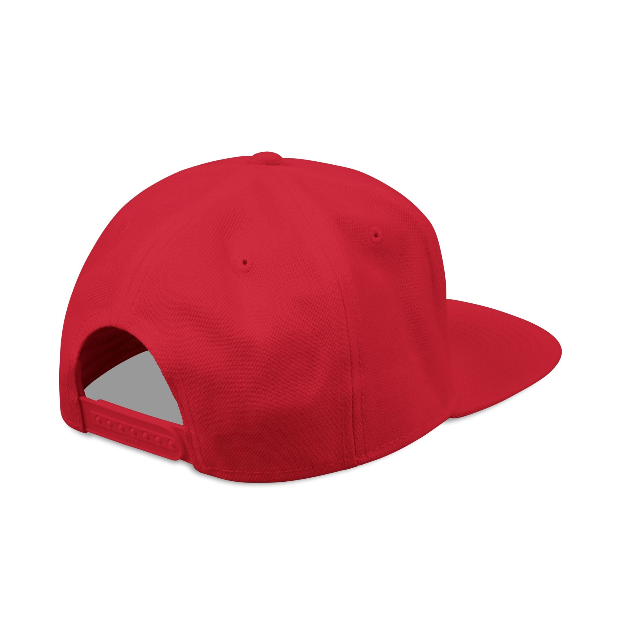 Embroidered Skull & Roses Snapback Hat — Gothic Streetwear Cap