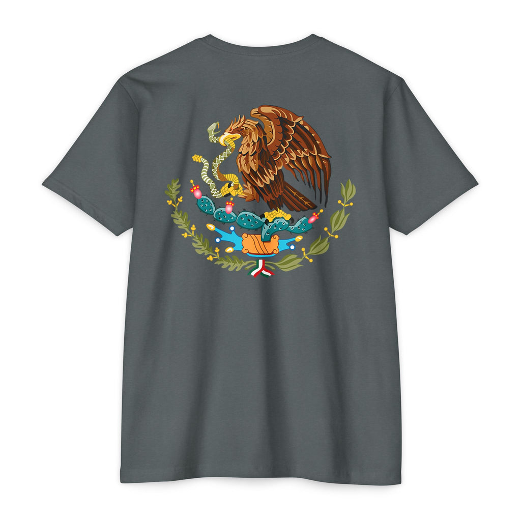 Mexico Flag T-Shirt — Mexican Eagle Emblem Tee