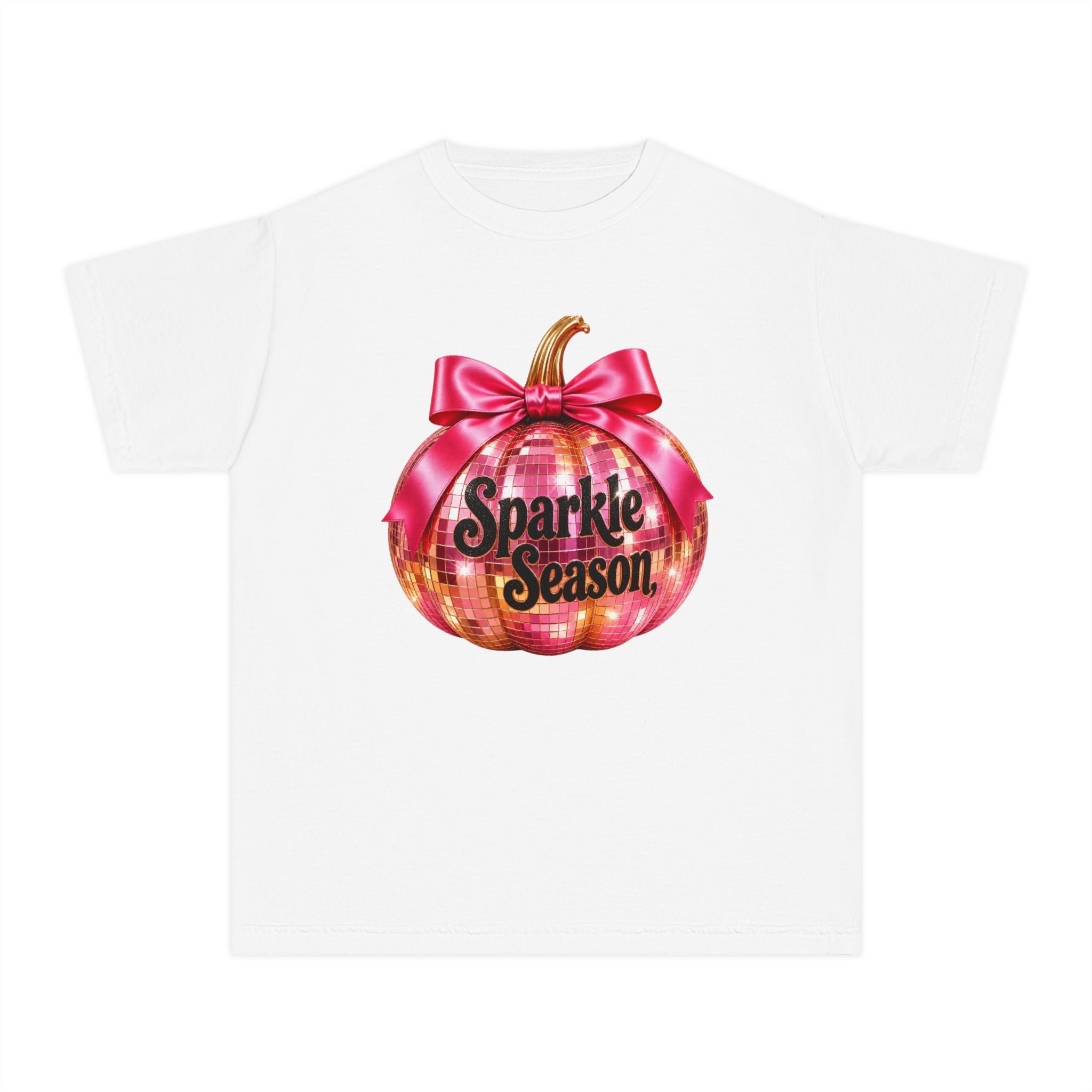 Sparkle Season Pumpkin Youth T‑Shirt