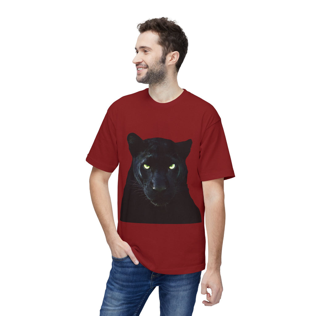 Black Panther Portrait T-Shirt — Bold Cat Graphic Tee