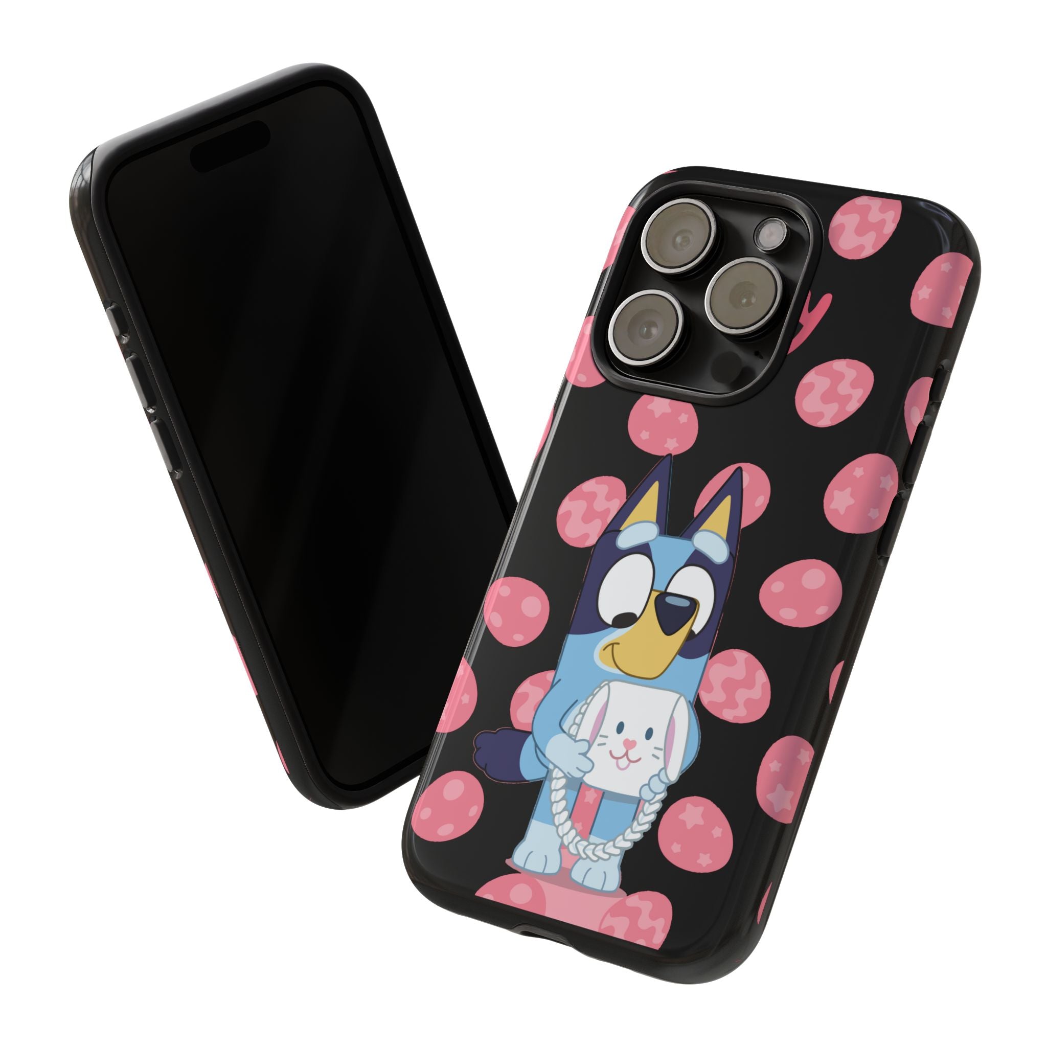 Bluey Holding Bunny phone case | Cute cartoon character phone case
