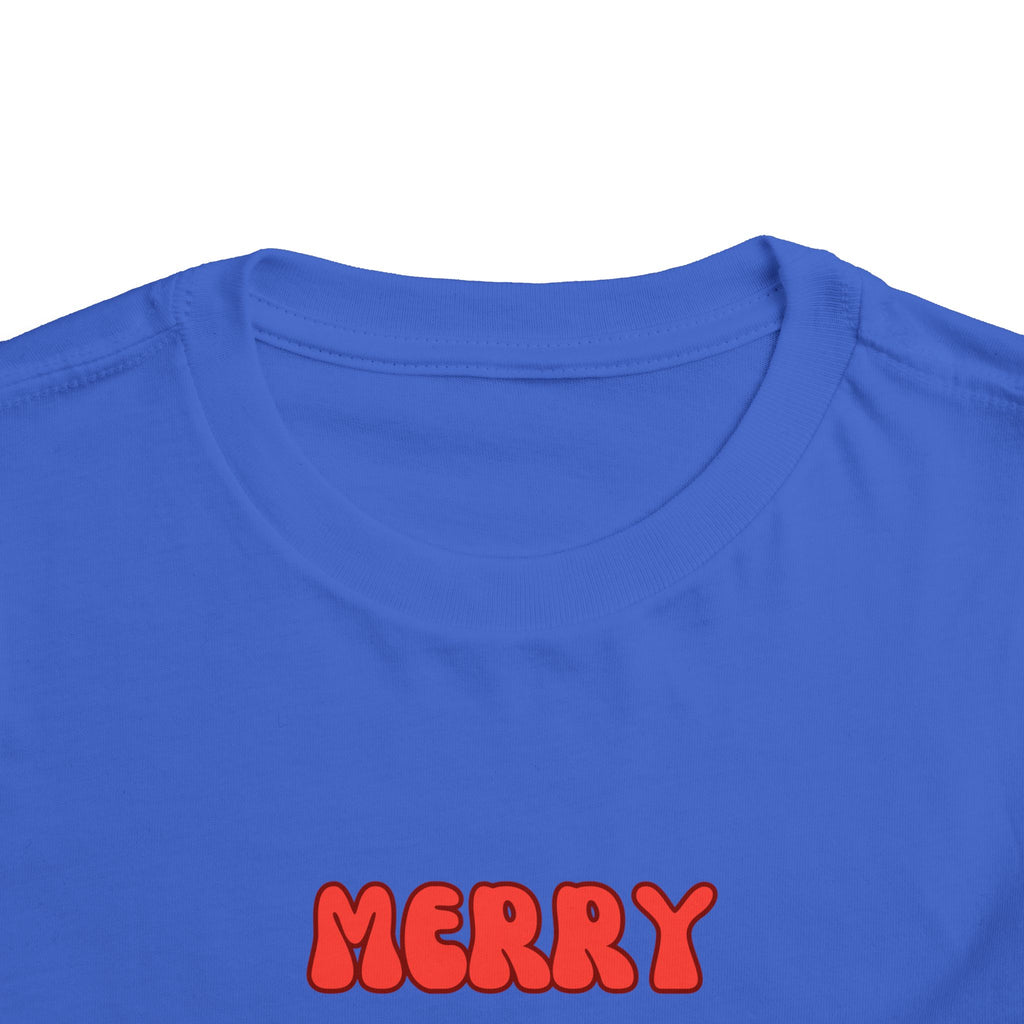 Merry Christmas Penguin Toddler Tee