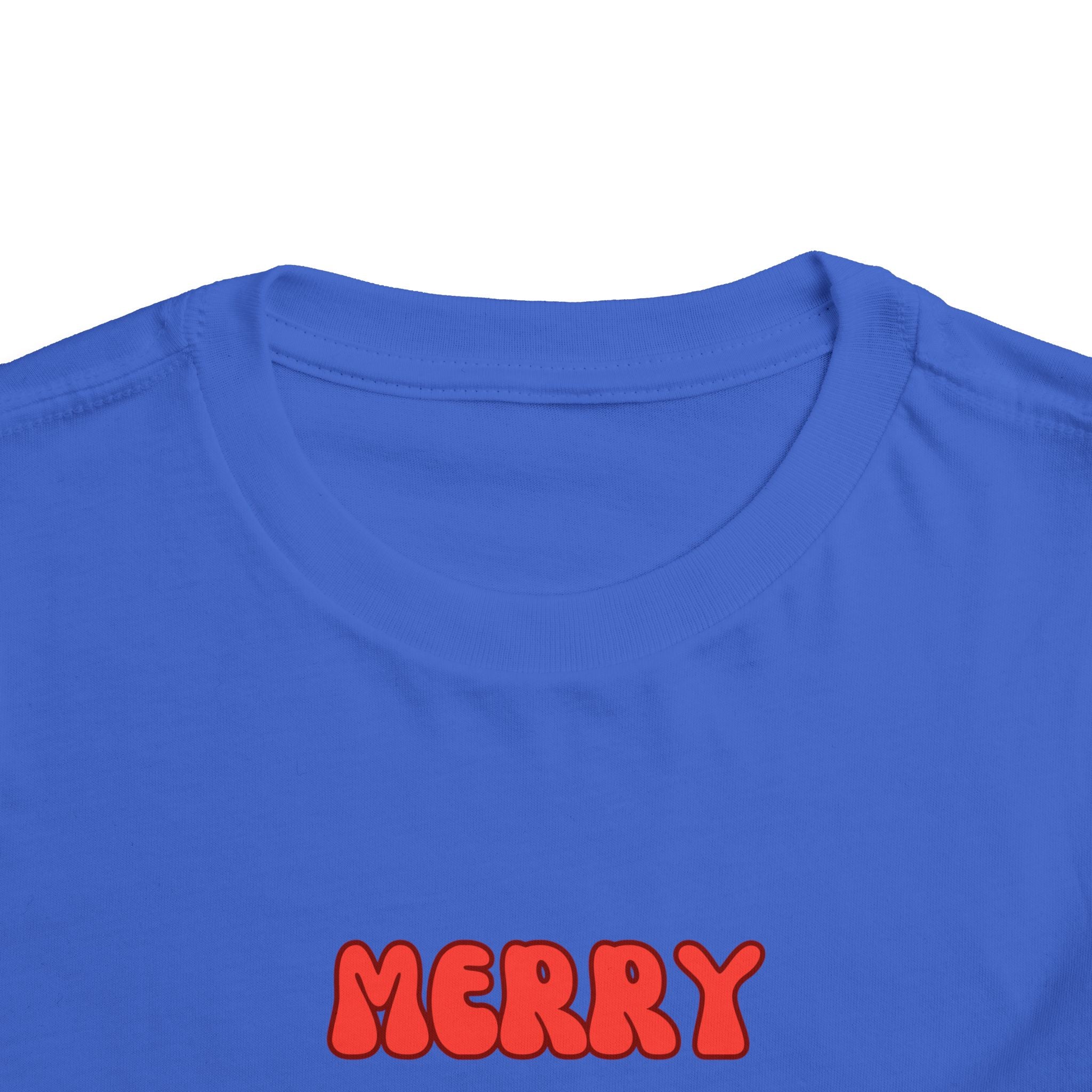 Merry Christmas Penguin Toddler Tee