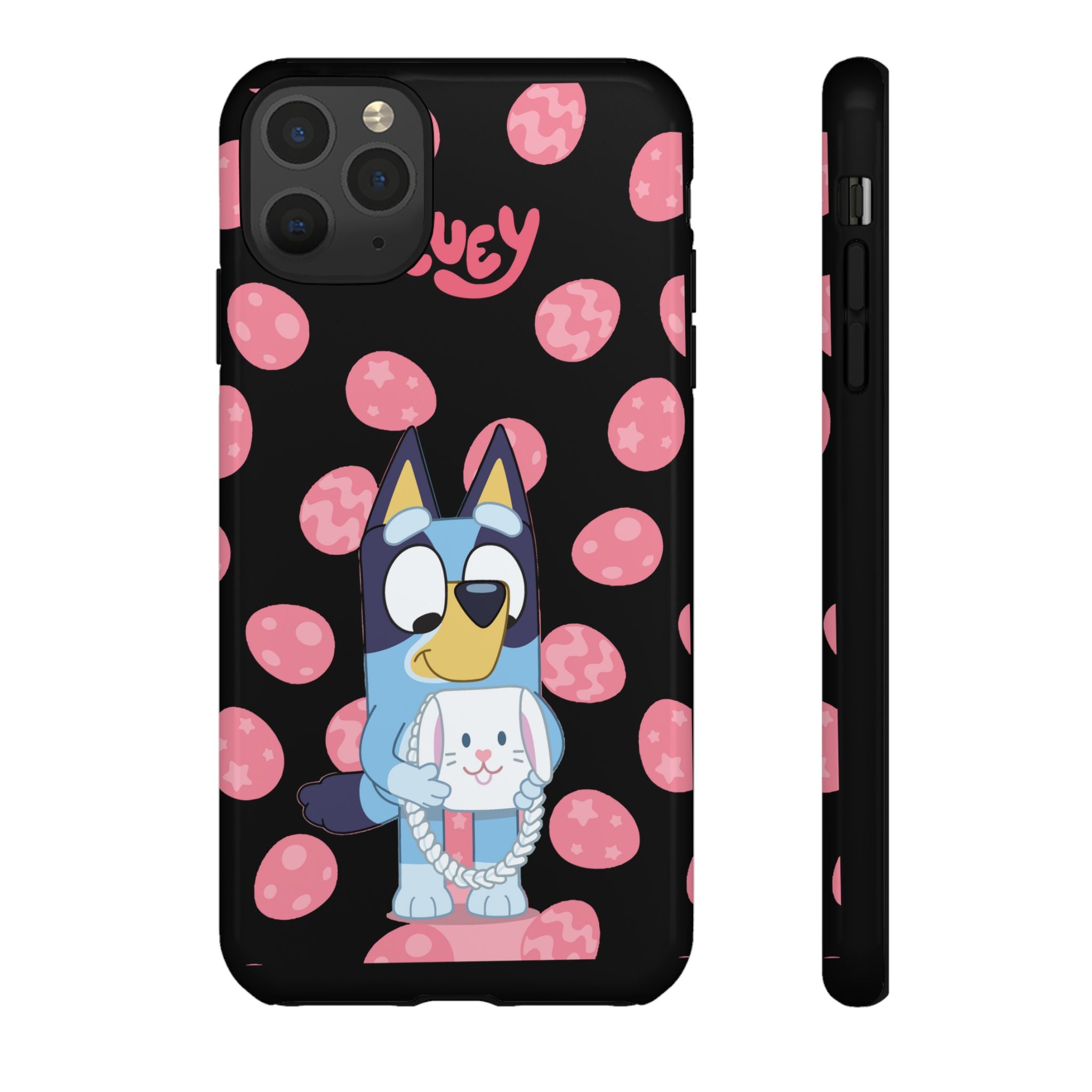 Bluey Holding Bunny phone case | Cute cartoon character phone case