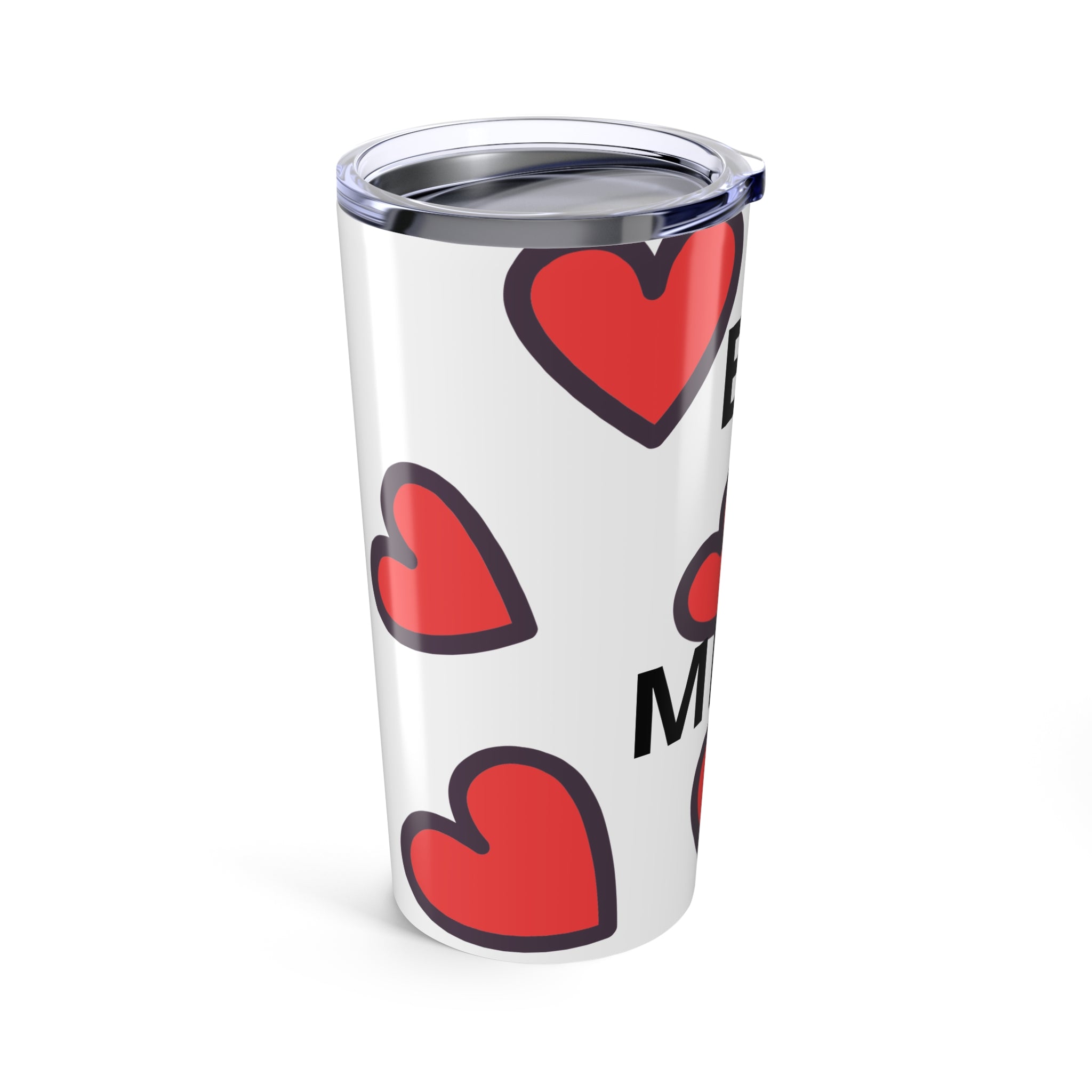 Valentine Heart Pattern Tumbler 20oz