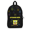 SpongeBob Neon Flowers Backpack – Kids Cartoon School Bag