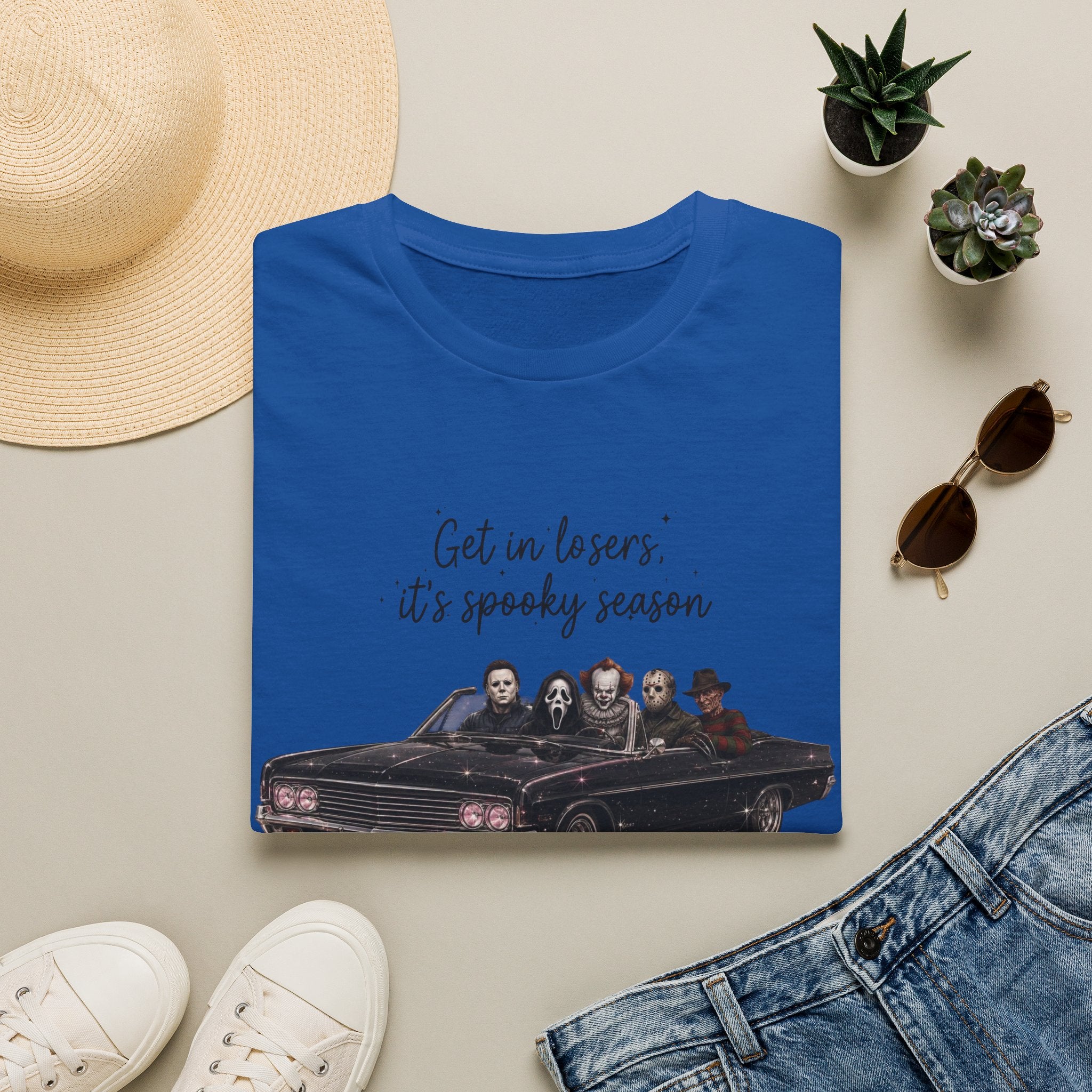 Spooky Season Tee — 'Get in Losers, It's Spooky Season' Halloween T-Shirt