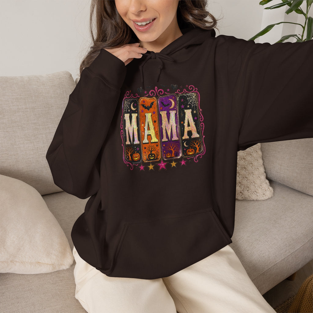 Mama Retro Hoodie — Vintage Letterpress Mother’s Day Sweatshirt