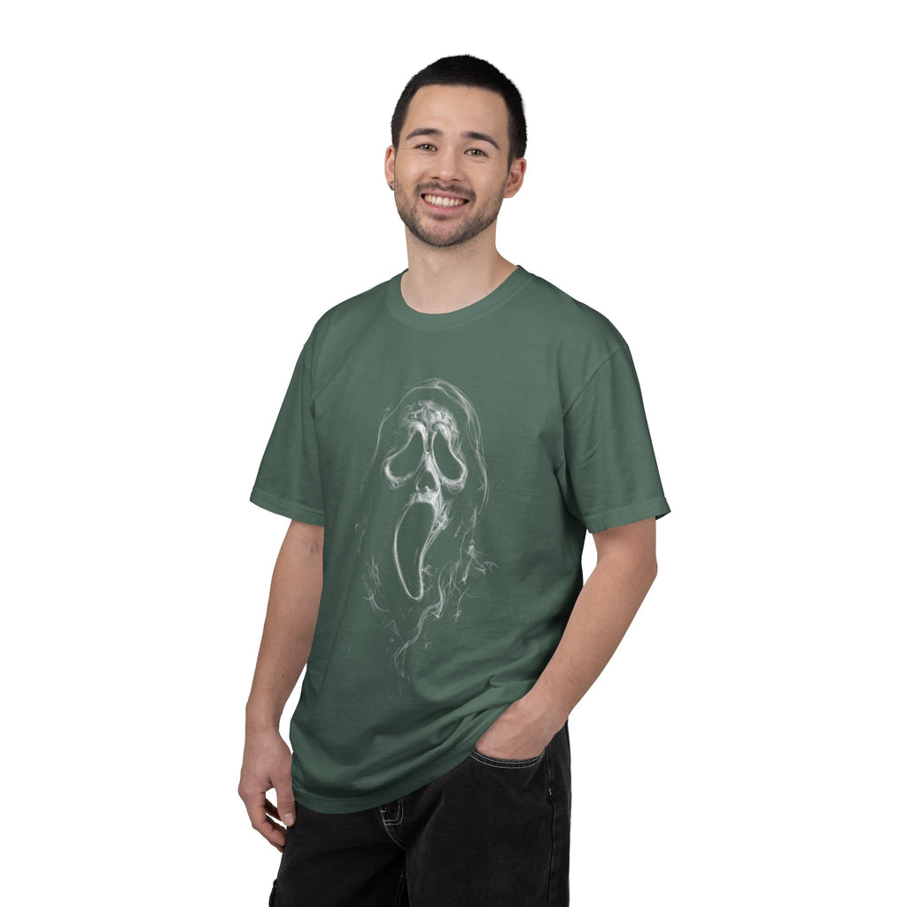 Minimal Natural Garment-Dyed T‑Shirt — Organic Cream Tee