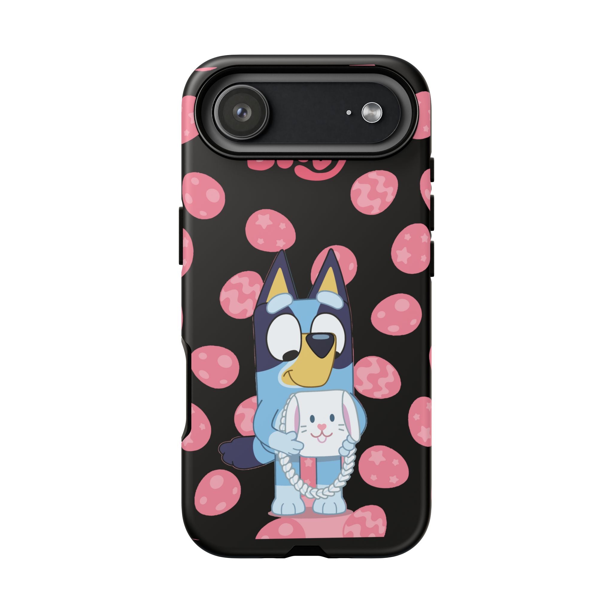 Bluey Holding Bunny phone case | Cute cartoon character phone case