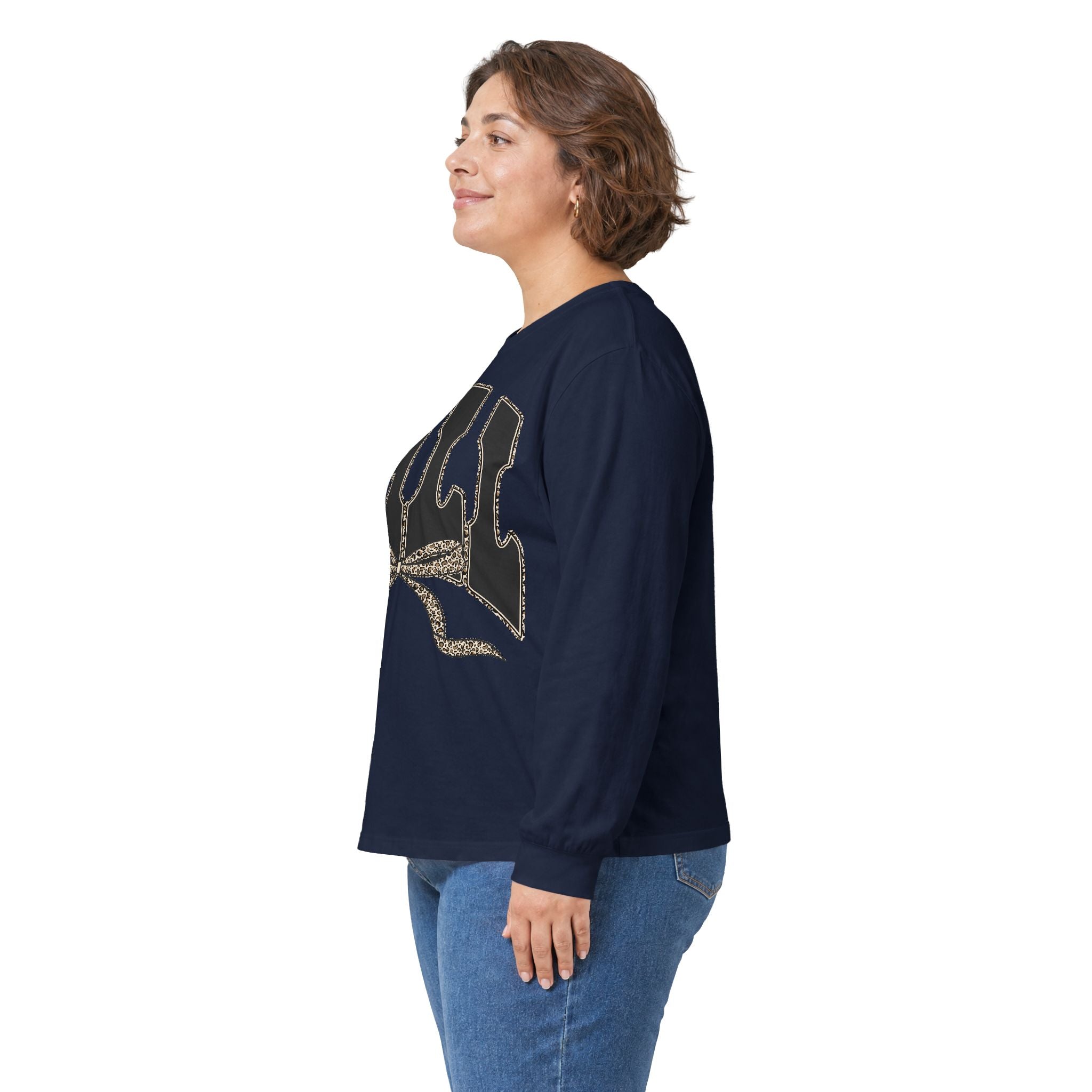 Fall Graphic Long Sleeve Tee — "FALL" Arch Design