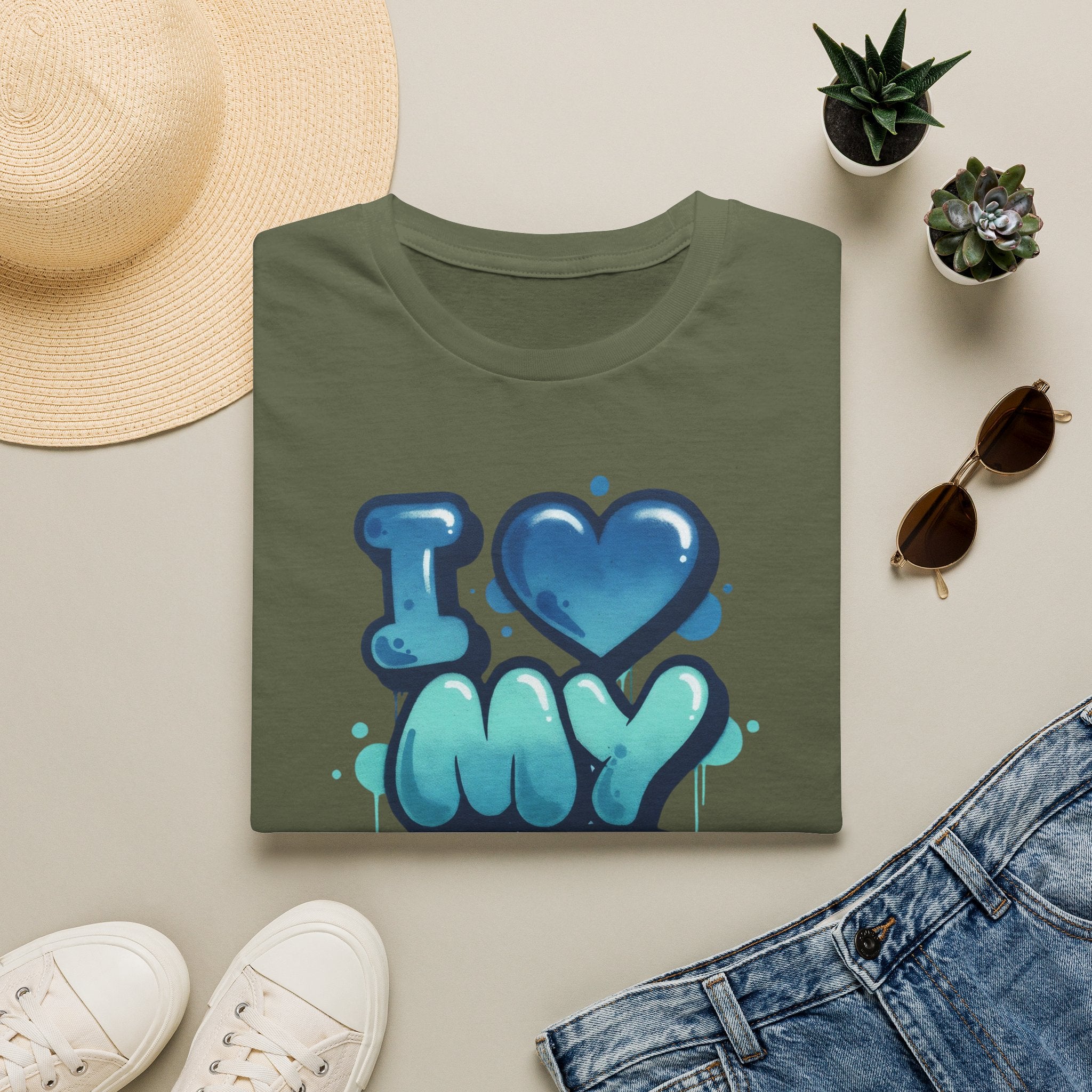 I  My GF Graffiti T-Shirt