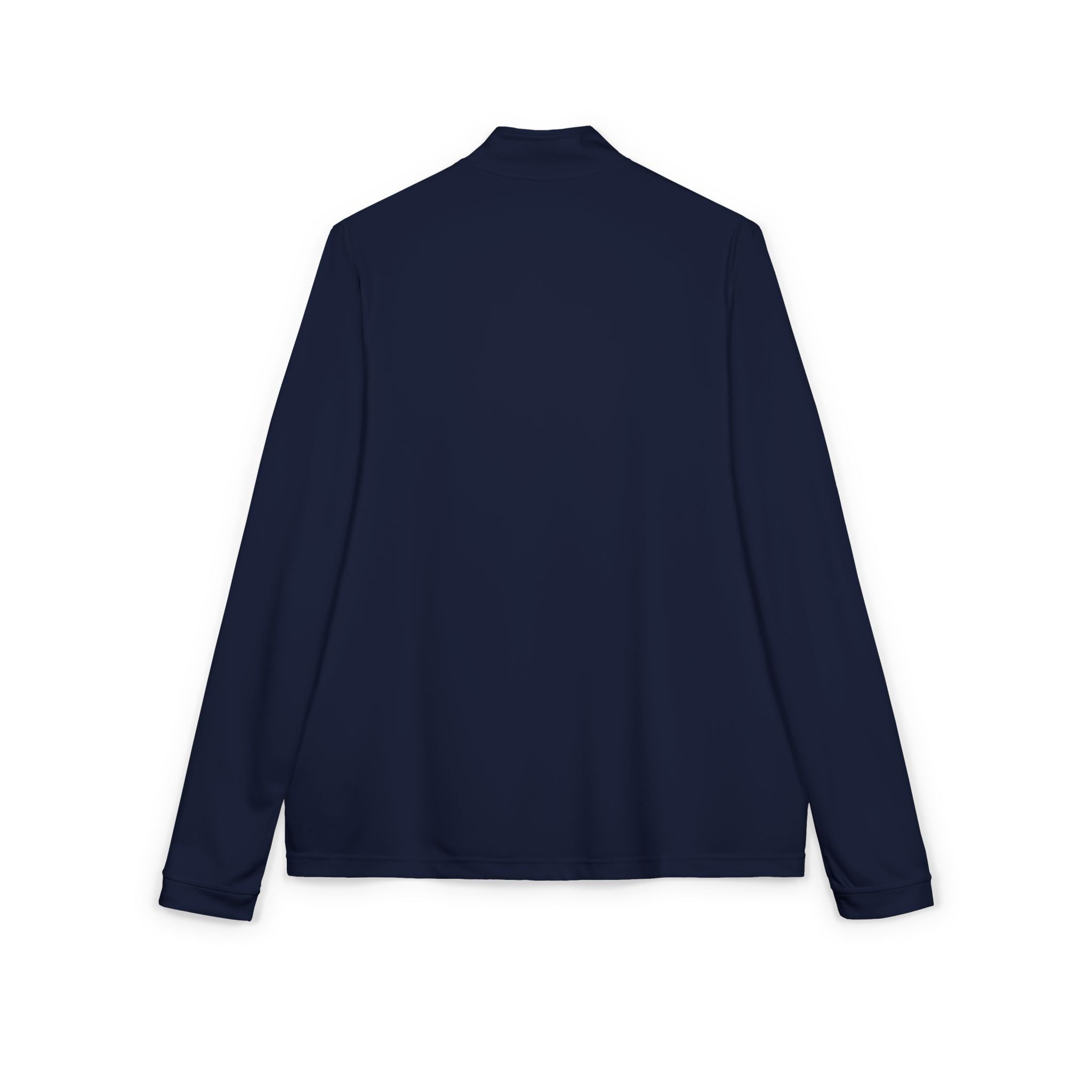 MAMA distressed block letters Quarter-Zip Pullover | Embroidered chest logo